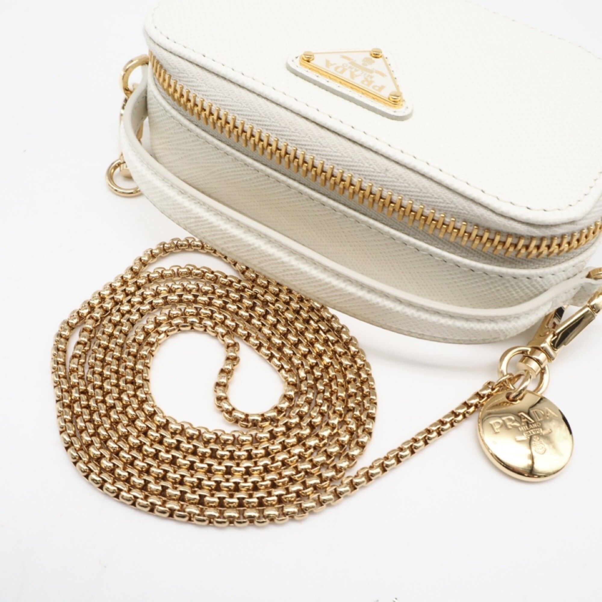 Saffiano Saffiano Pouch Shoulder Bag (Pre-Owned) - Prada - Modalova