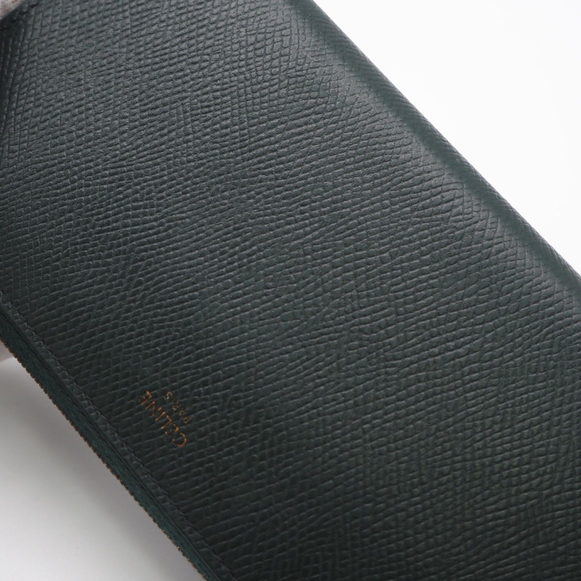 Leather Long Wallet (Bi-Fold) (Pre-Owned) - Celine - Modalova