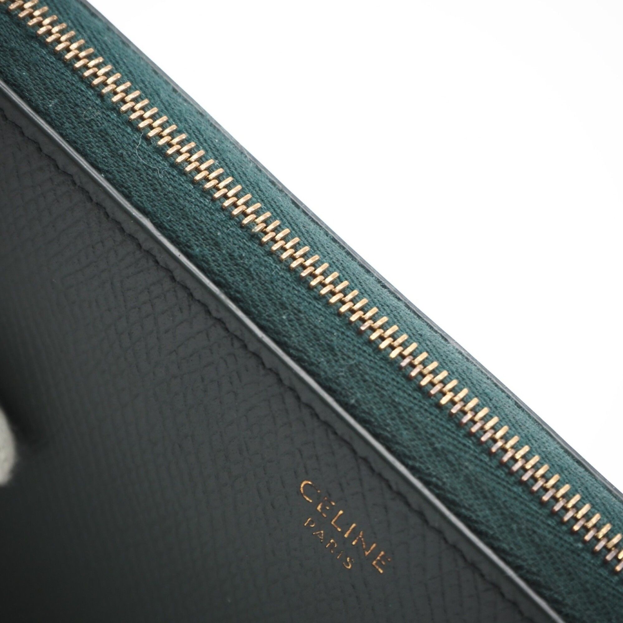Leather Long Wallet (Bi-Fold) (Pre-Owned) - Celine - Modalova