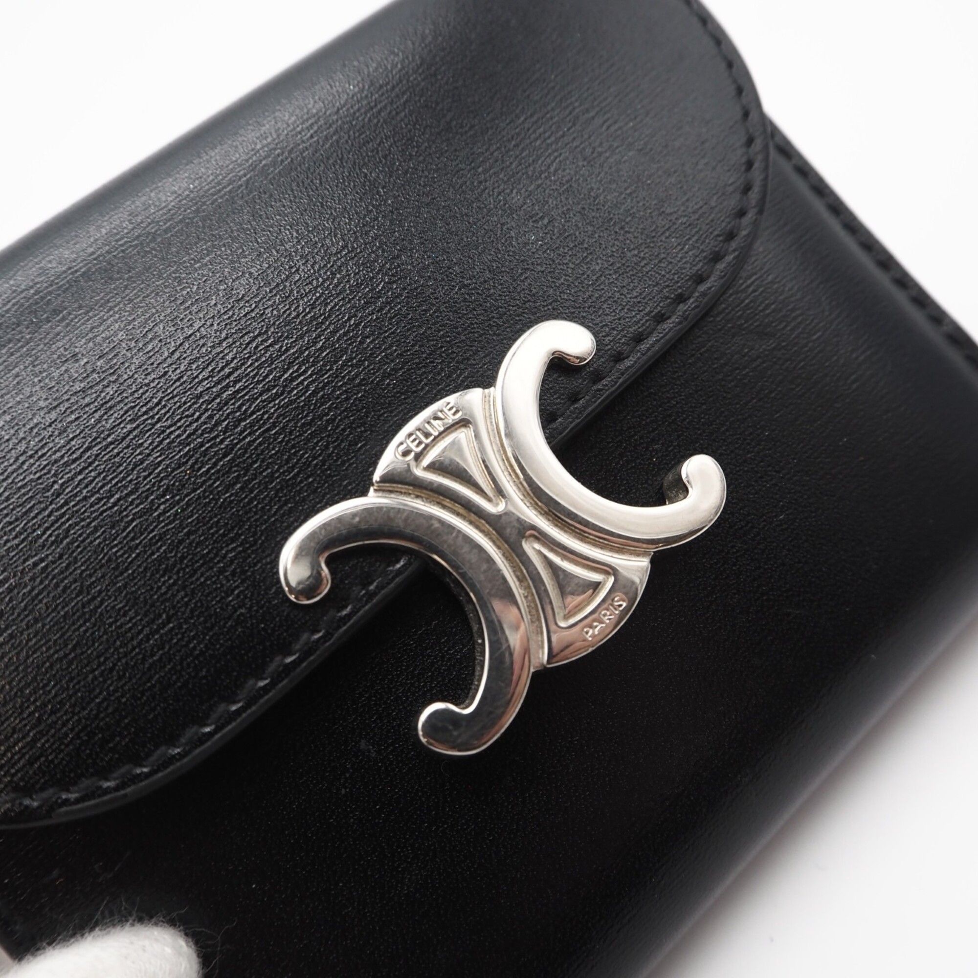 Leather Wallet (Tri-Fold) (Pre-Owned) - Celine - Modalova