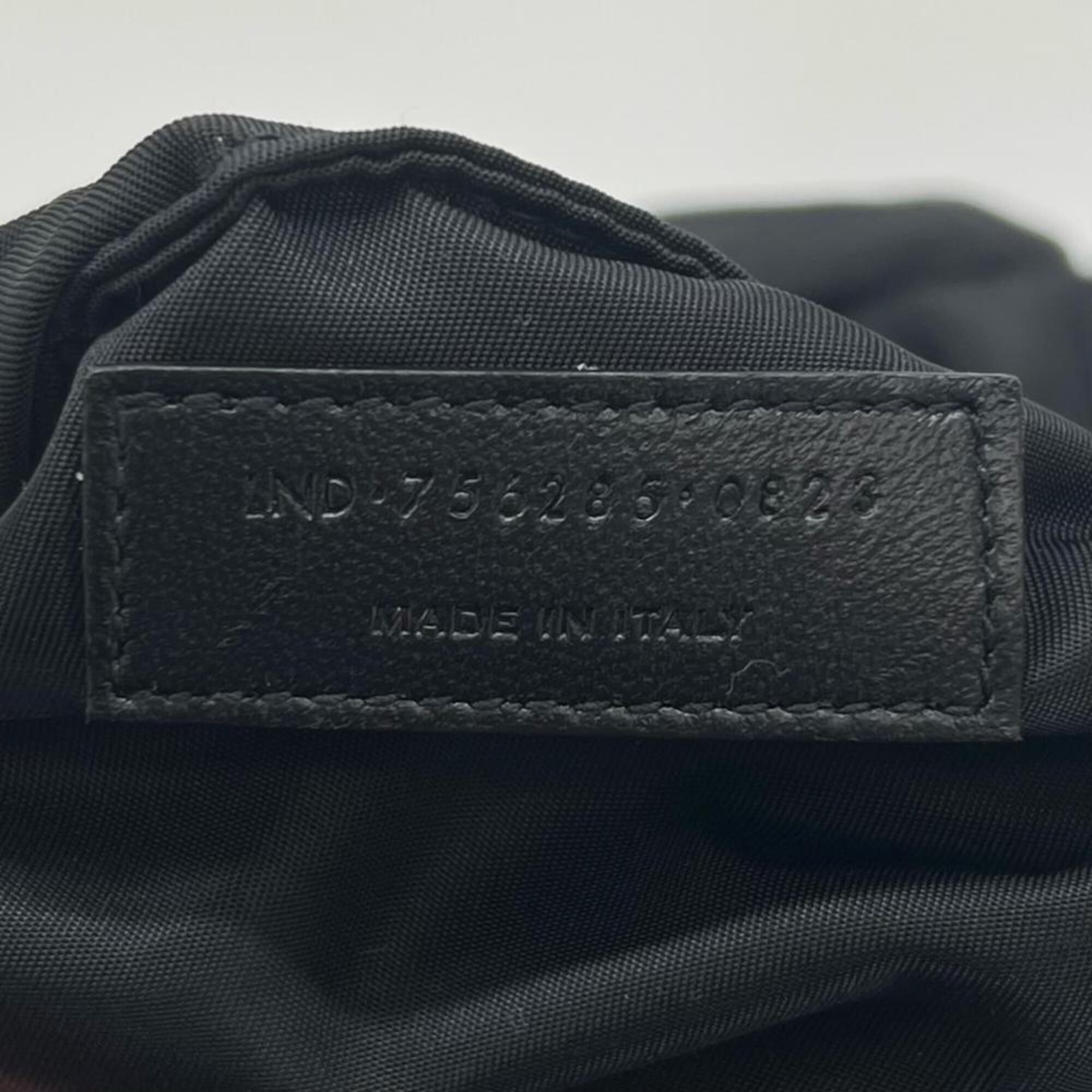 Leather Nylon Backpack (Pre-Owned) - Saint Laurent - Modalova