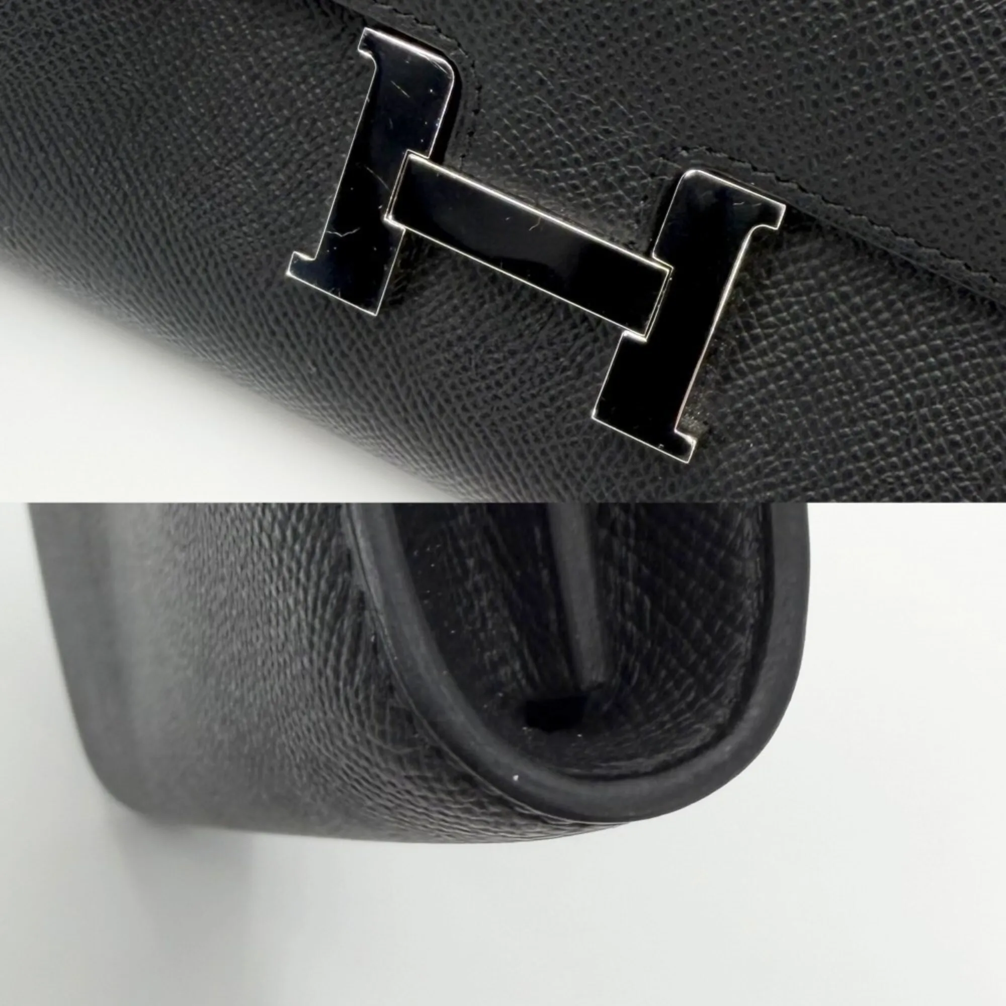 Epsom Leather Chain/Shoulder Wallet (Pre-Owned) - Hermes - Modalova