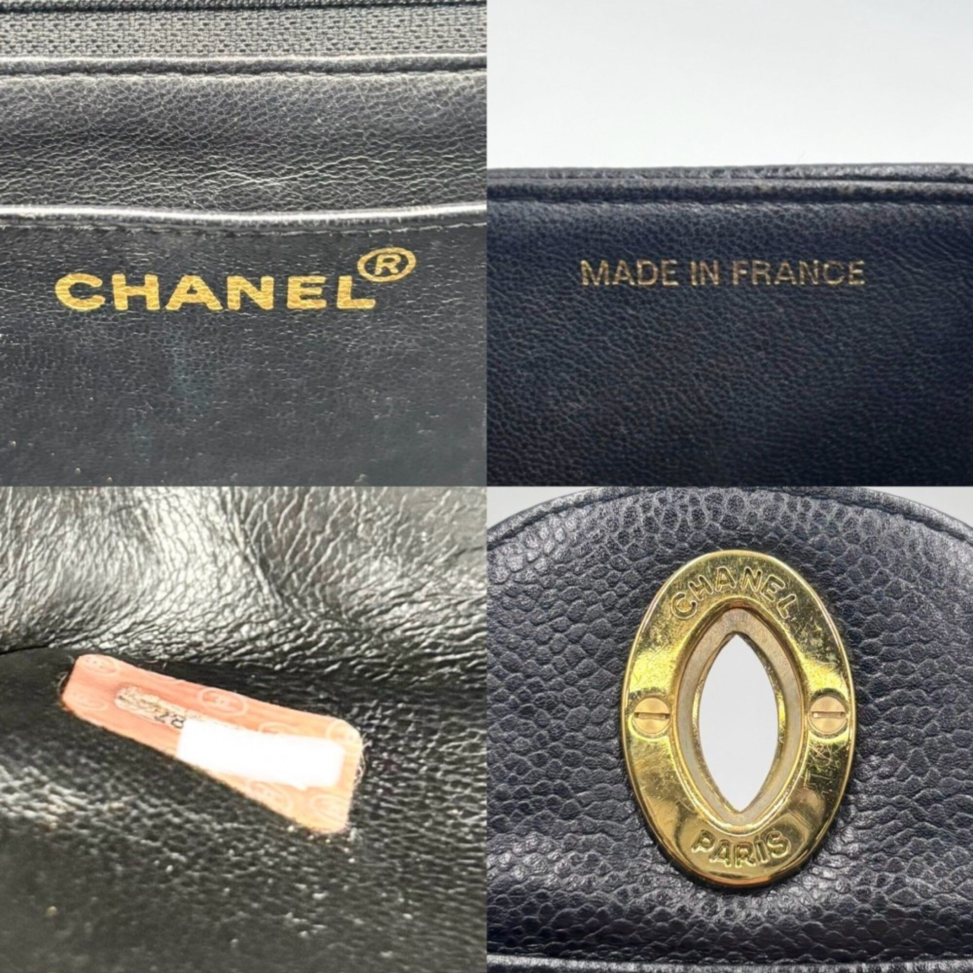 Grained Calfskin Shoulder Bag (Pre-Owned) - Chanel - Modalova