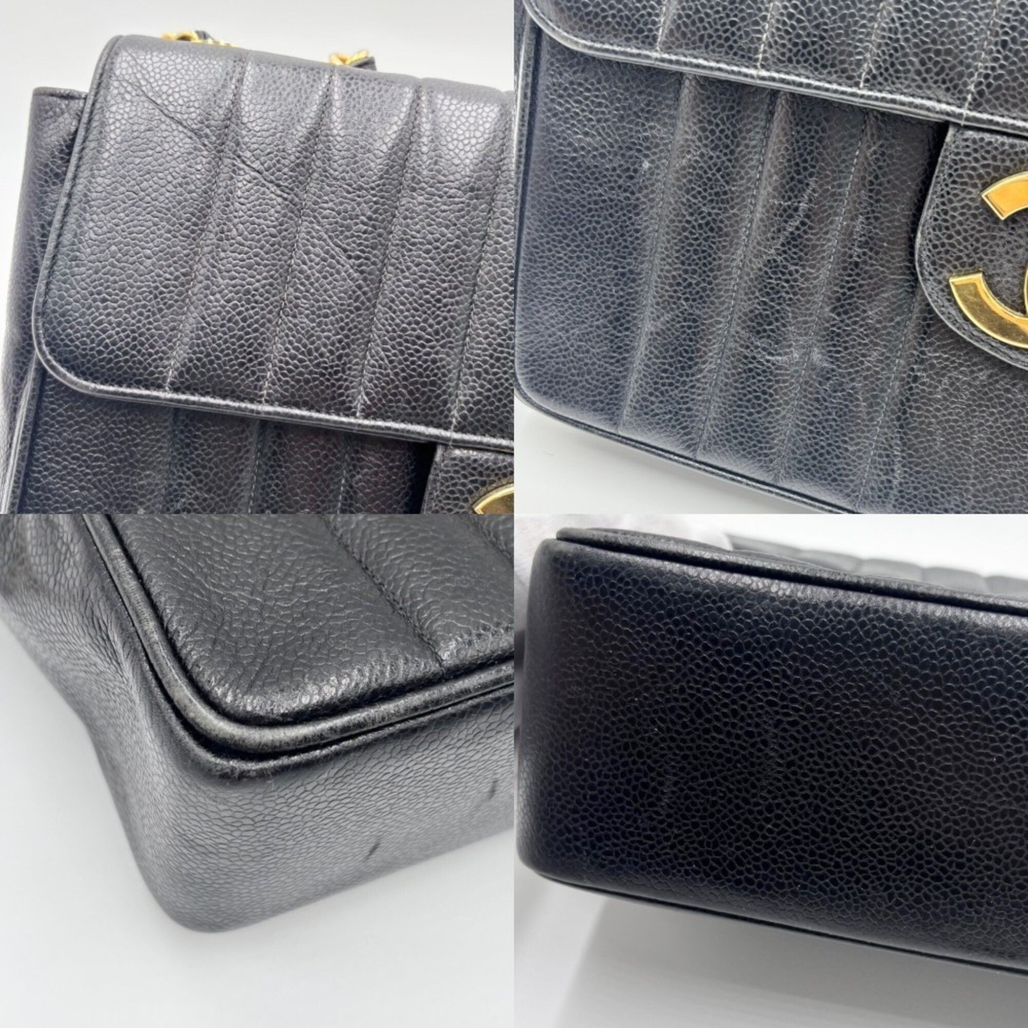 Grained Calfskin Shoulder Bag (Pre-Owned) - Chanel - Modalova