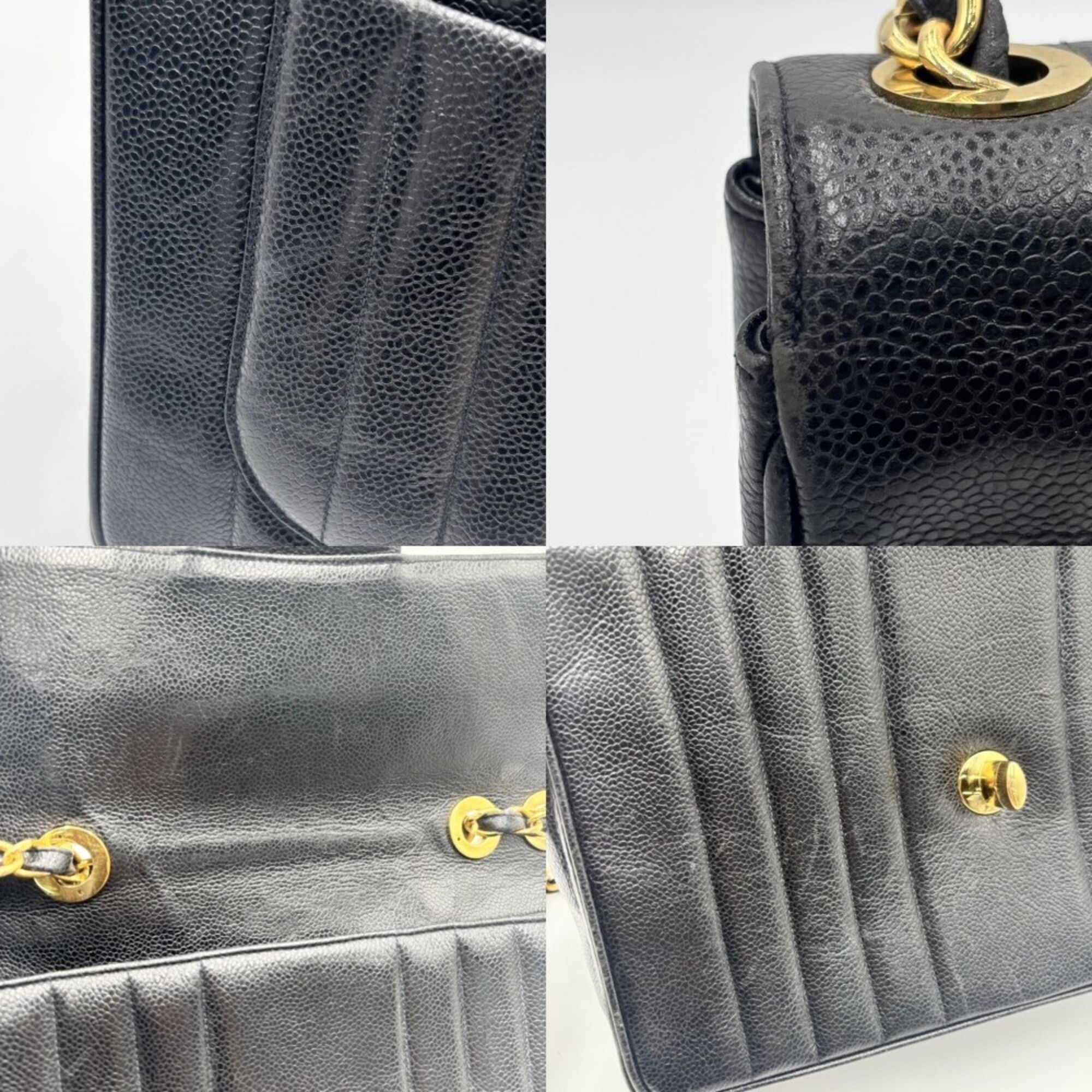 Grained Calfskin Shoulder Bag (Pre-Owned) - Chanel - Modalova