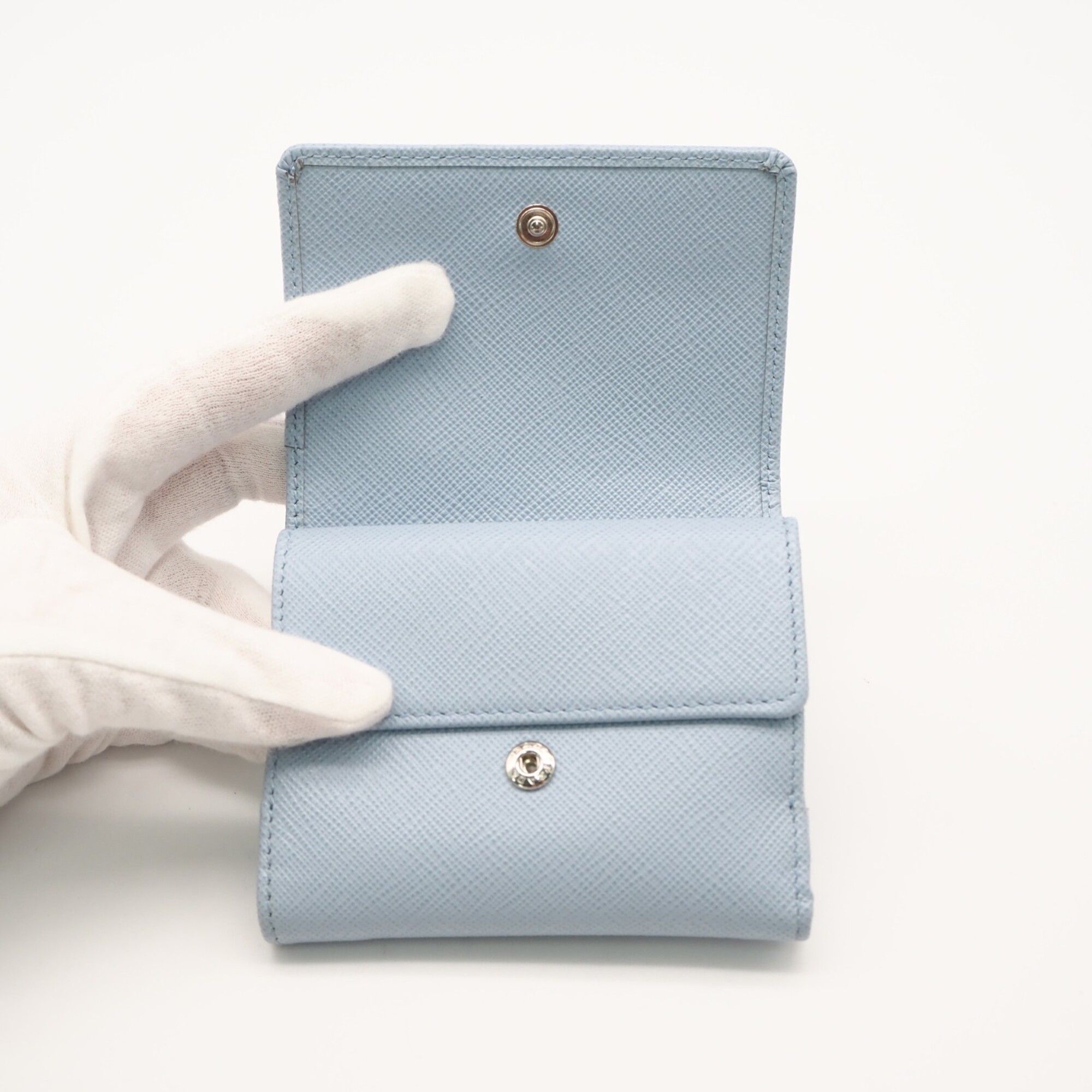 Saffiano Saffiano Wallet (Tri-Fold) (Pre-Owned) - Prada - Modalova