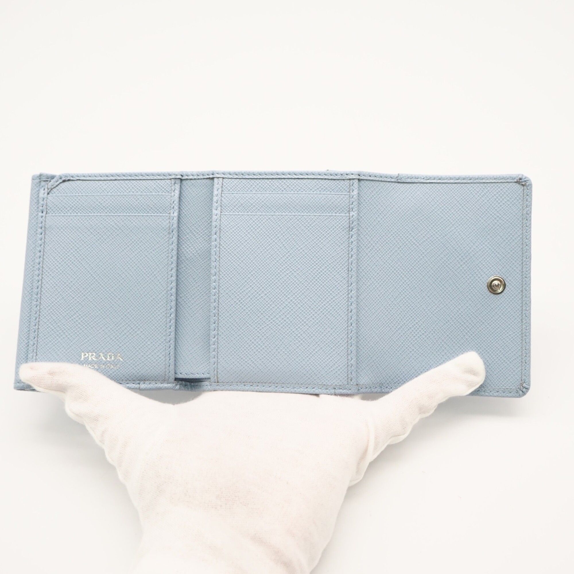 Saffiano Saffiano Wallet (Tri-Fold) (Pre-Owned) - Prada - Modalova
