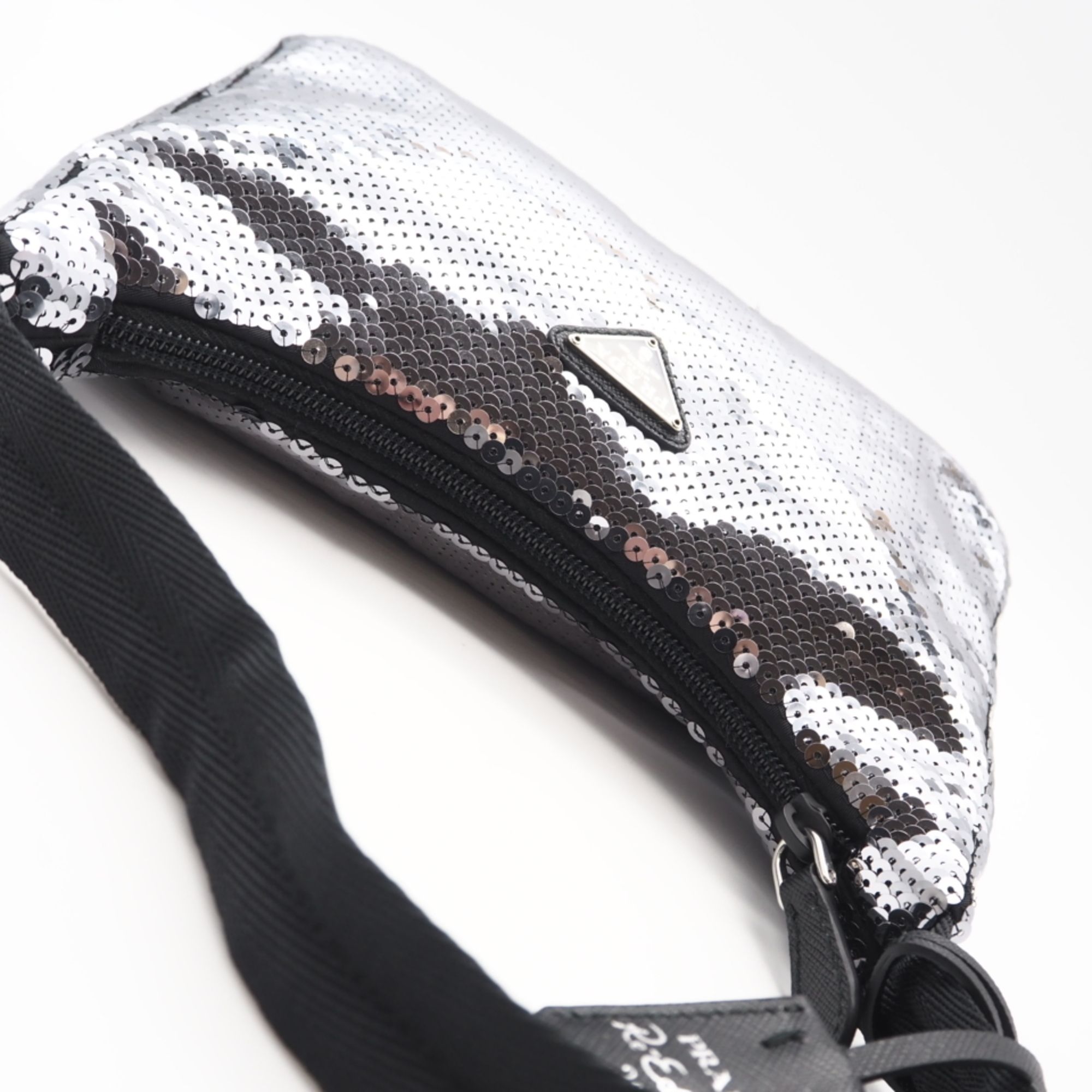 Nylon Spangles Handbag (Pre-Owned) - Prada - Modalova