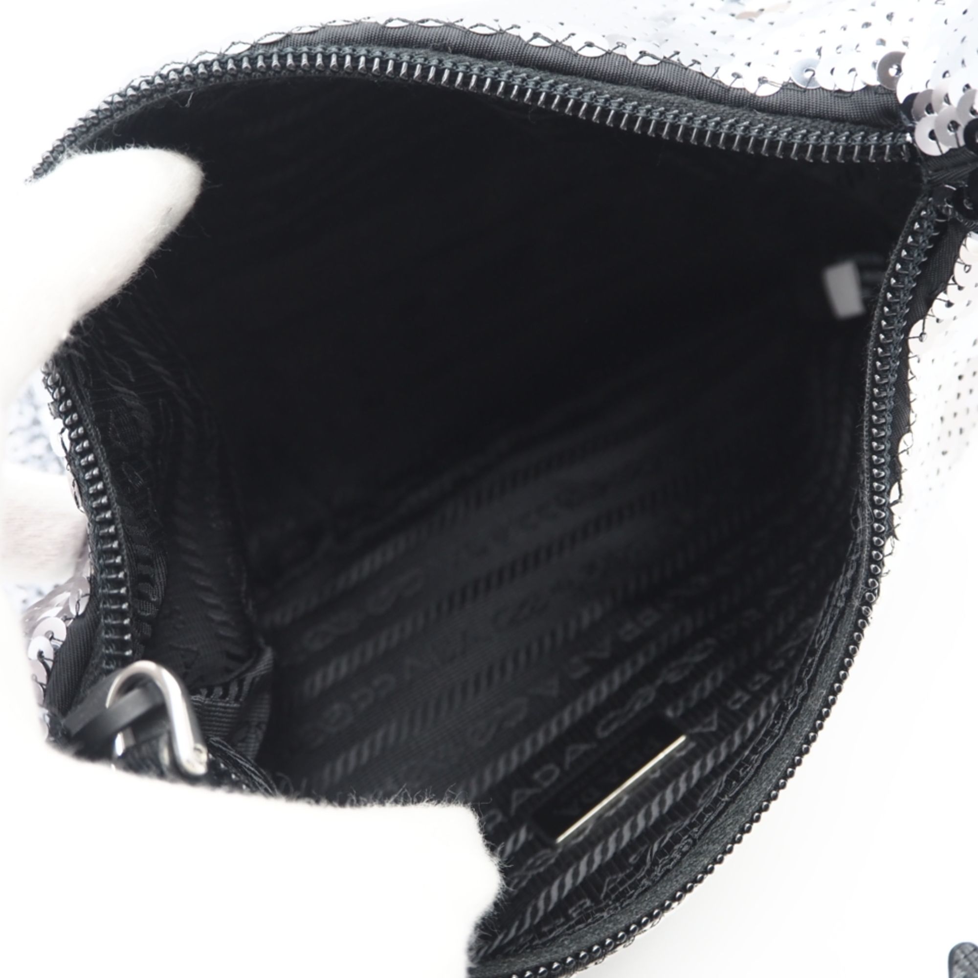Nylon Spangles Handbag (Pre-Owned) - Prada - Modalova