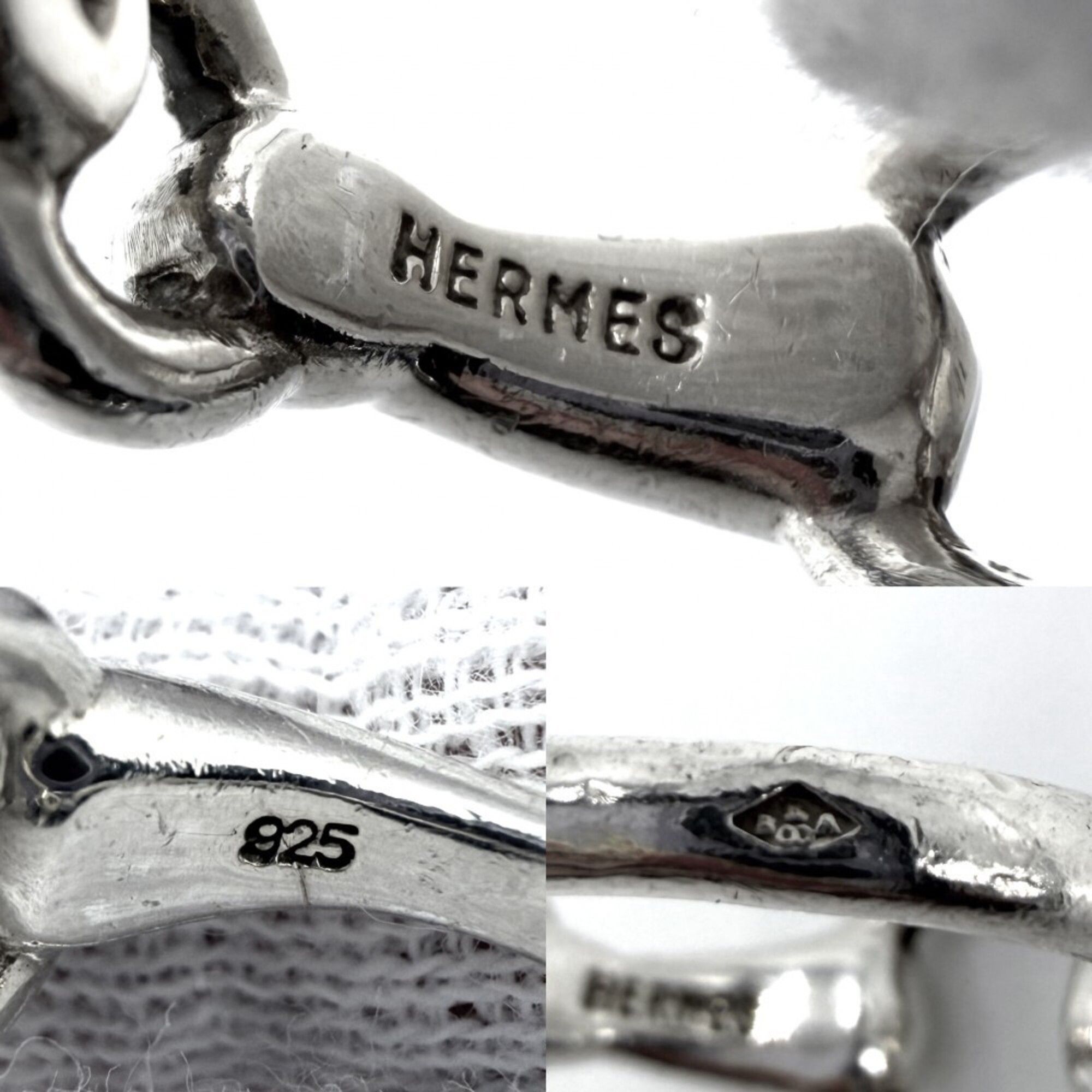 Silver 925 Band Ring (Pre-Owned) - Hermes - Modalova