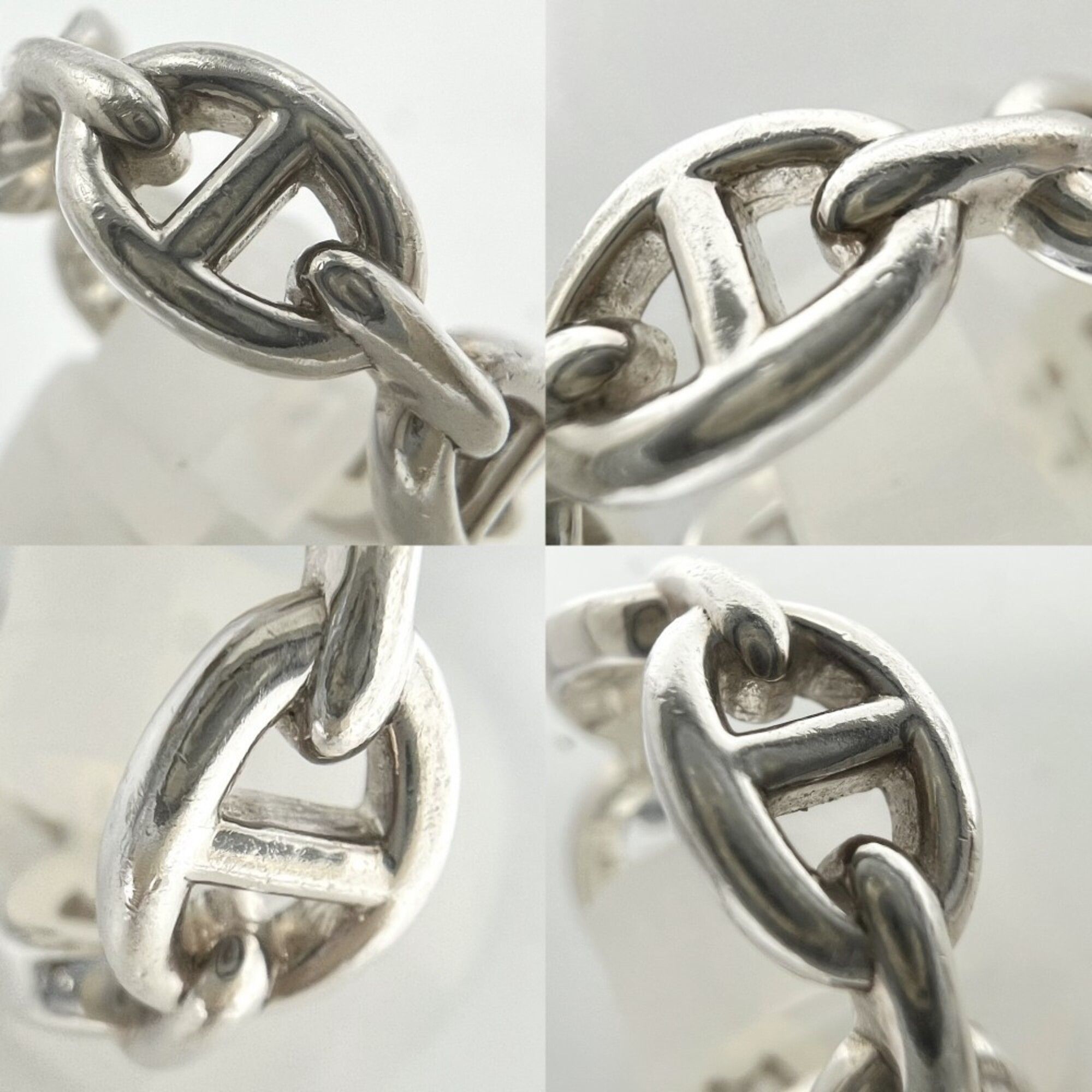 Silver 925 Band Ring (Pre-Owned) - Hermes - Modalova