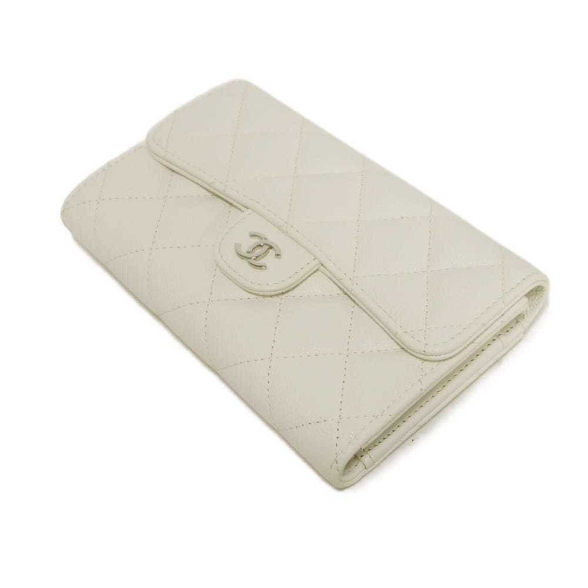 Leather Wallet (Tri-Fold) (Pre-Owned) - Chanel - Modalova