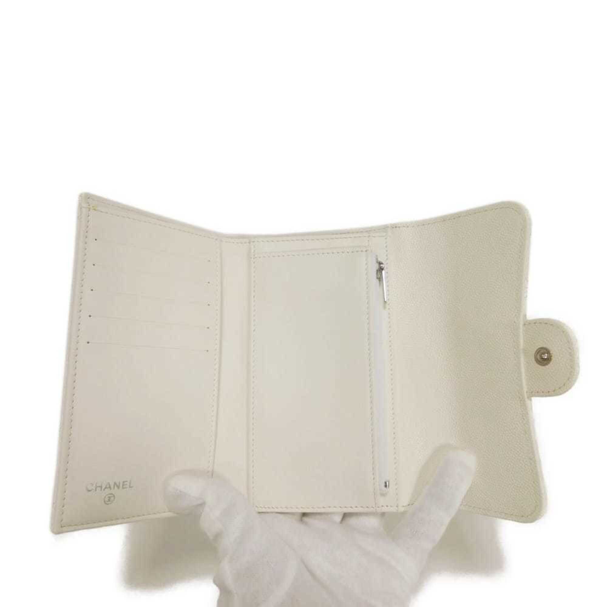 Leather Wallet (Tri-Fold) (Pre-Owned) - Chanel - Modalova