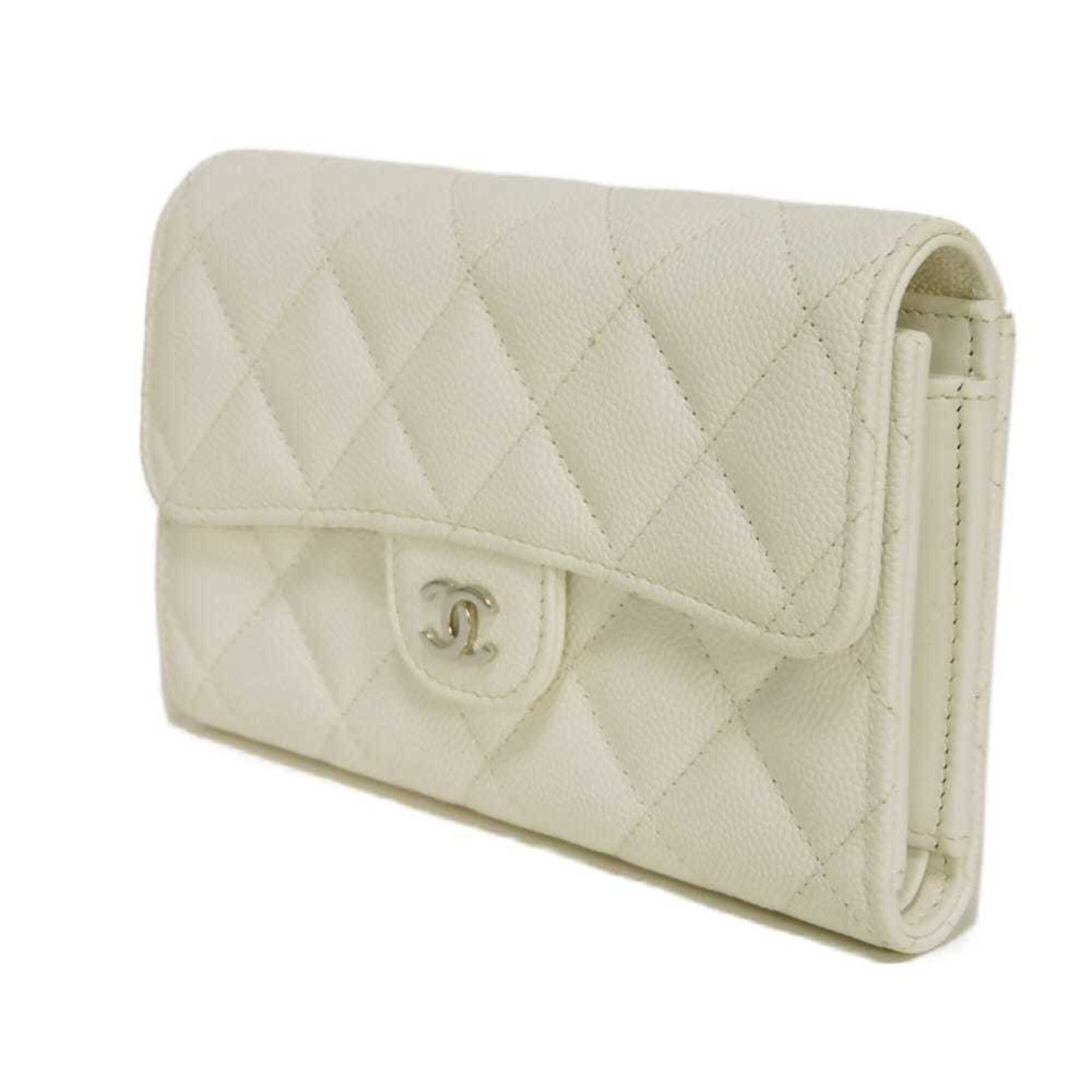 Leather Wallet (Tri-Fold) (Pre-Owned) - Chanel - Modalova
