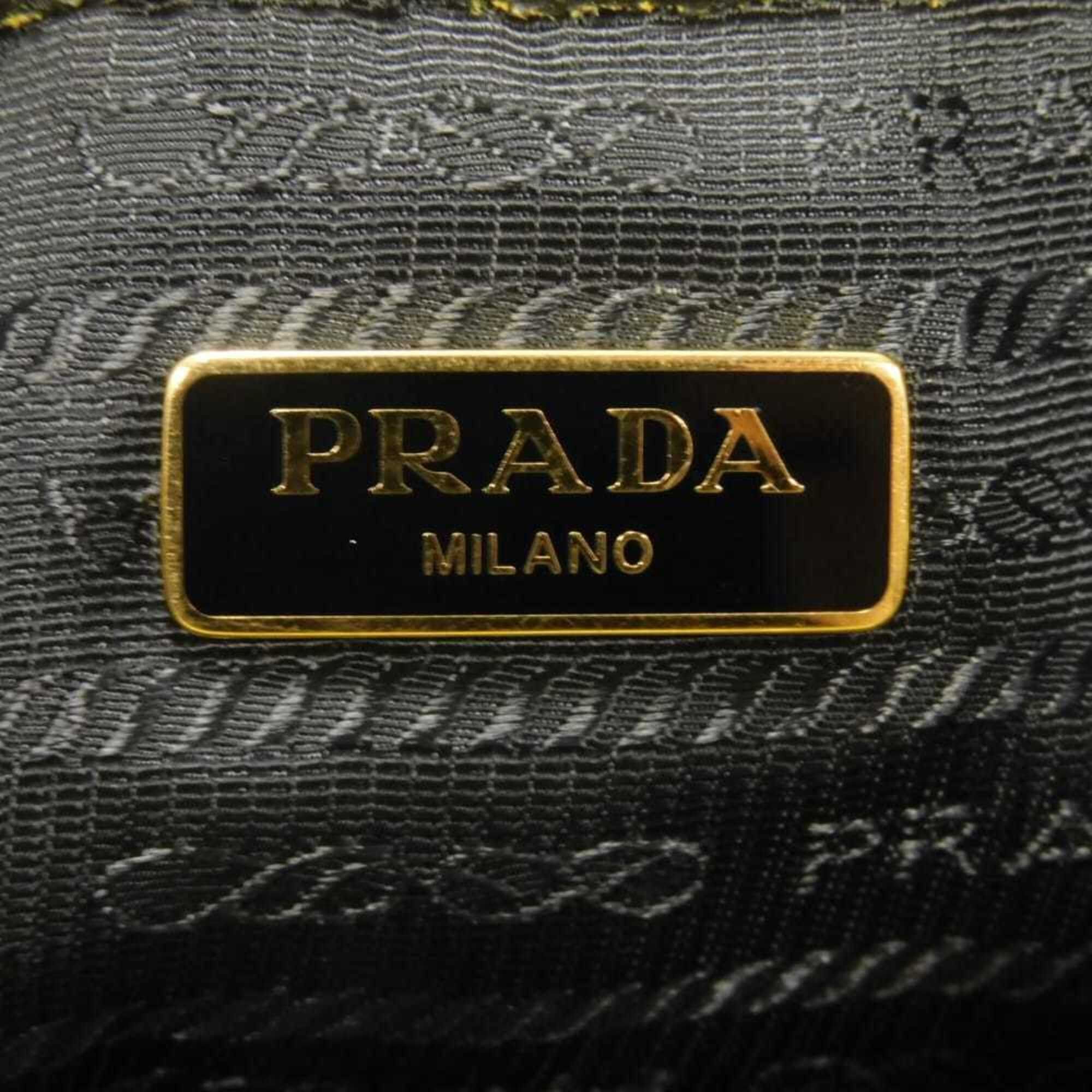 Leather Handbag (Pre-Owned) - Prada - Modalova