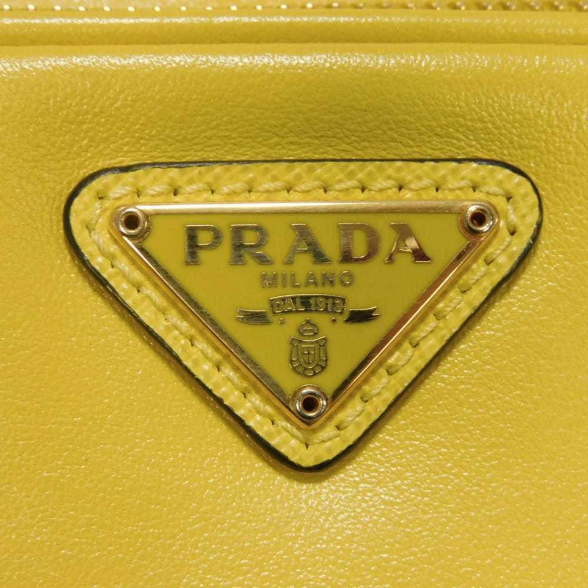 Leather Handbag (Pre-Owned) - Prada - Modalova