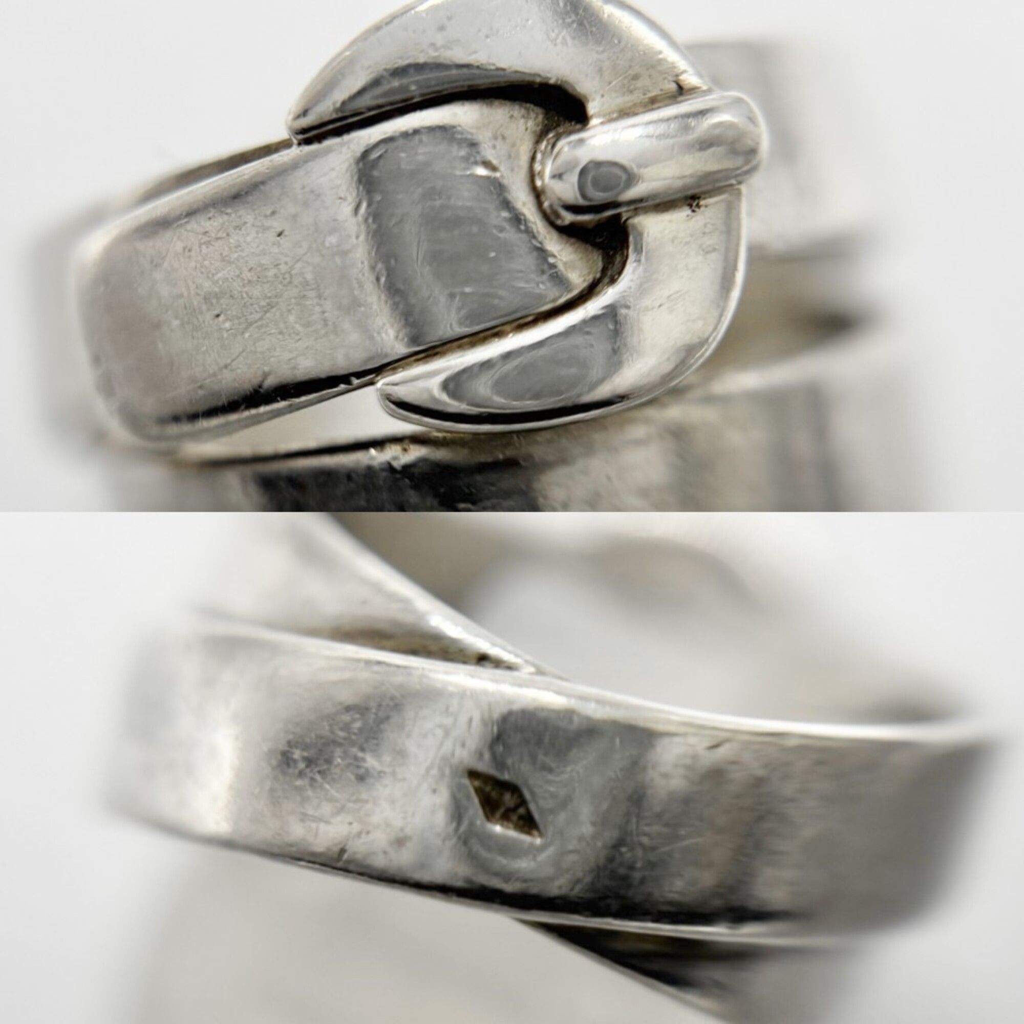Silver 925 Band Ring (Pre-Owned) - Hermes - Modalova