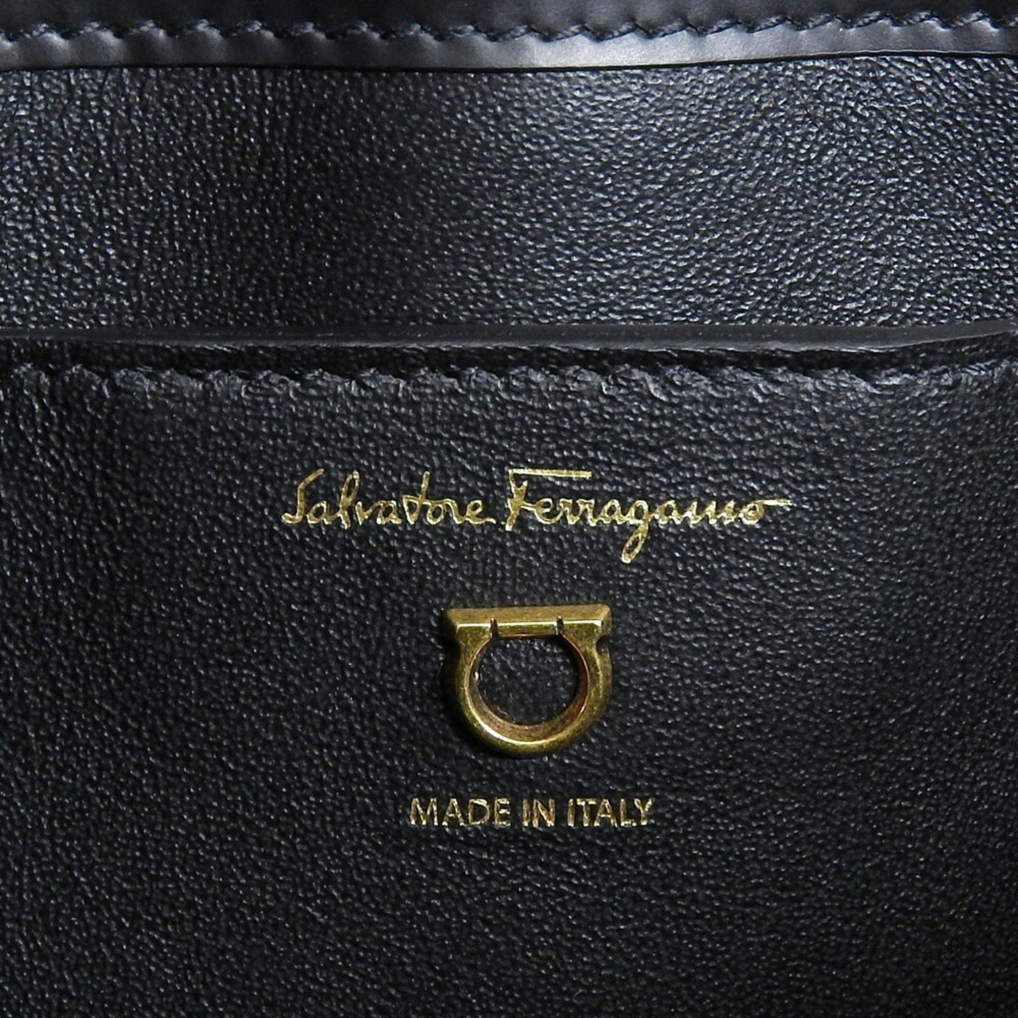 Leather Shoulder Bag (Pre-Owned) - Salvatore Ferragamo - Modalova