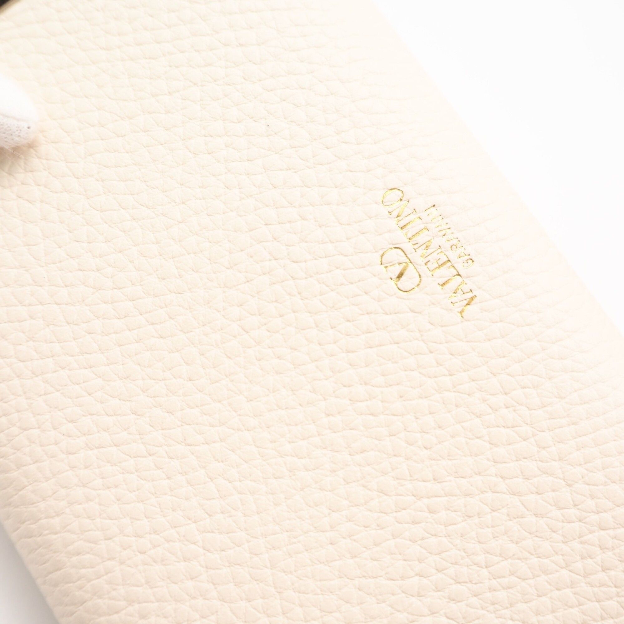 Leather Long Wallet (Bi-Fold) (Pre-Owned) - Valentino - Modalova