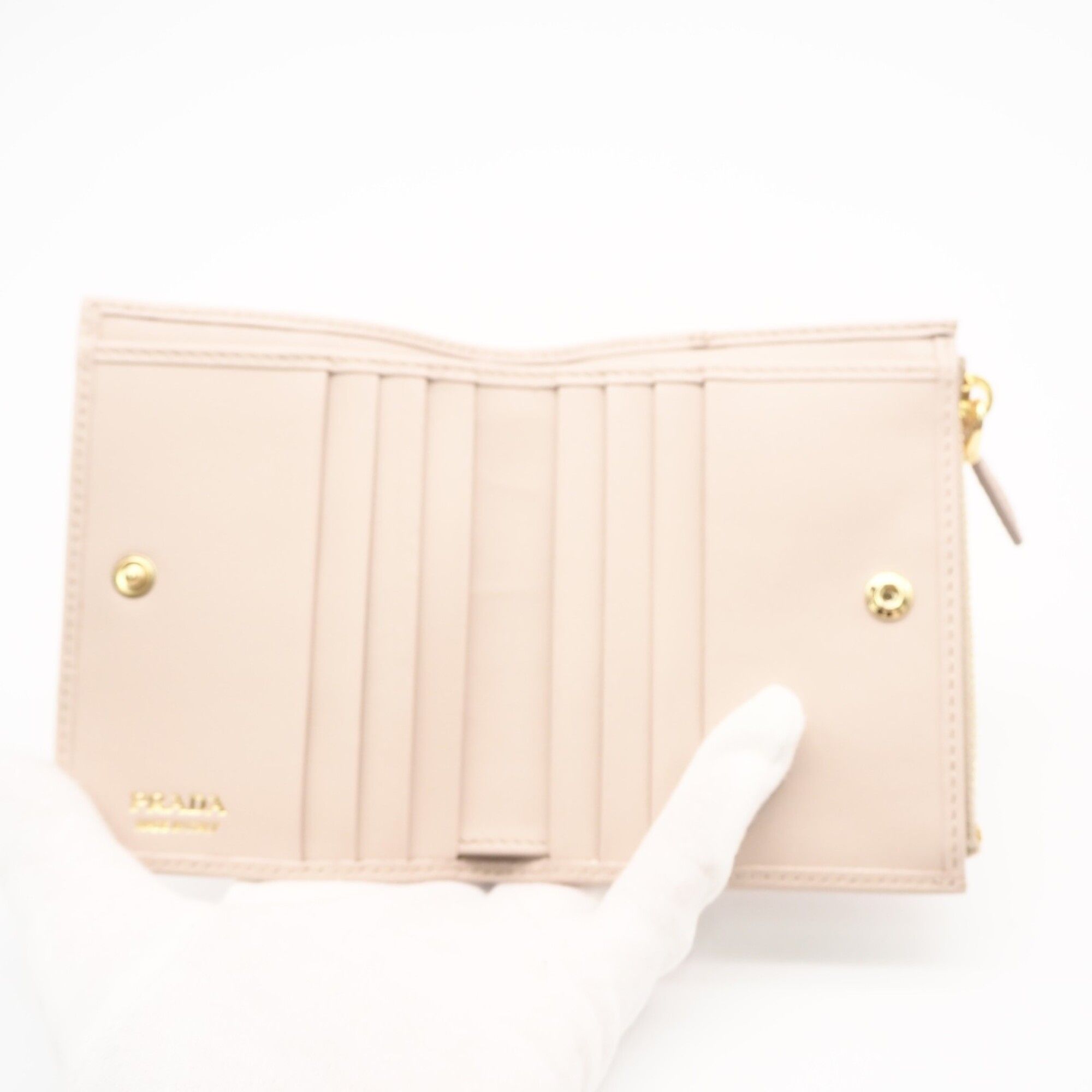 Leather Wallet (Bi-Fold) (Pre-Owned) - Prada - Modalova