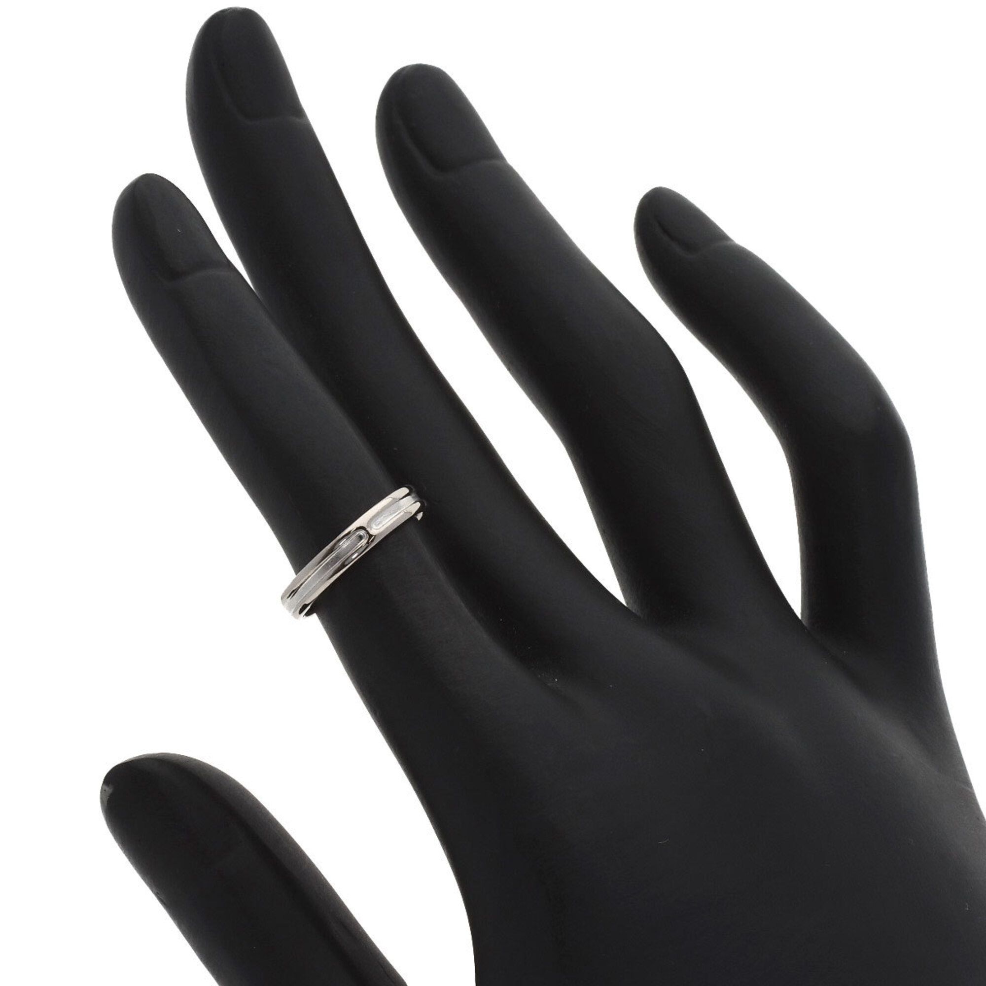 White Gold (18K) Band Ring (Pre-Owned) - Hermes - Modalova