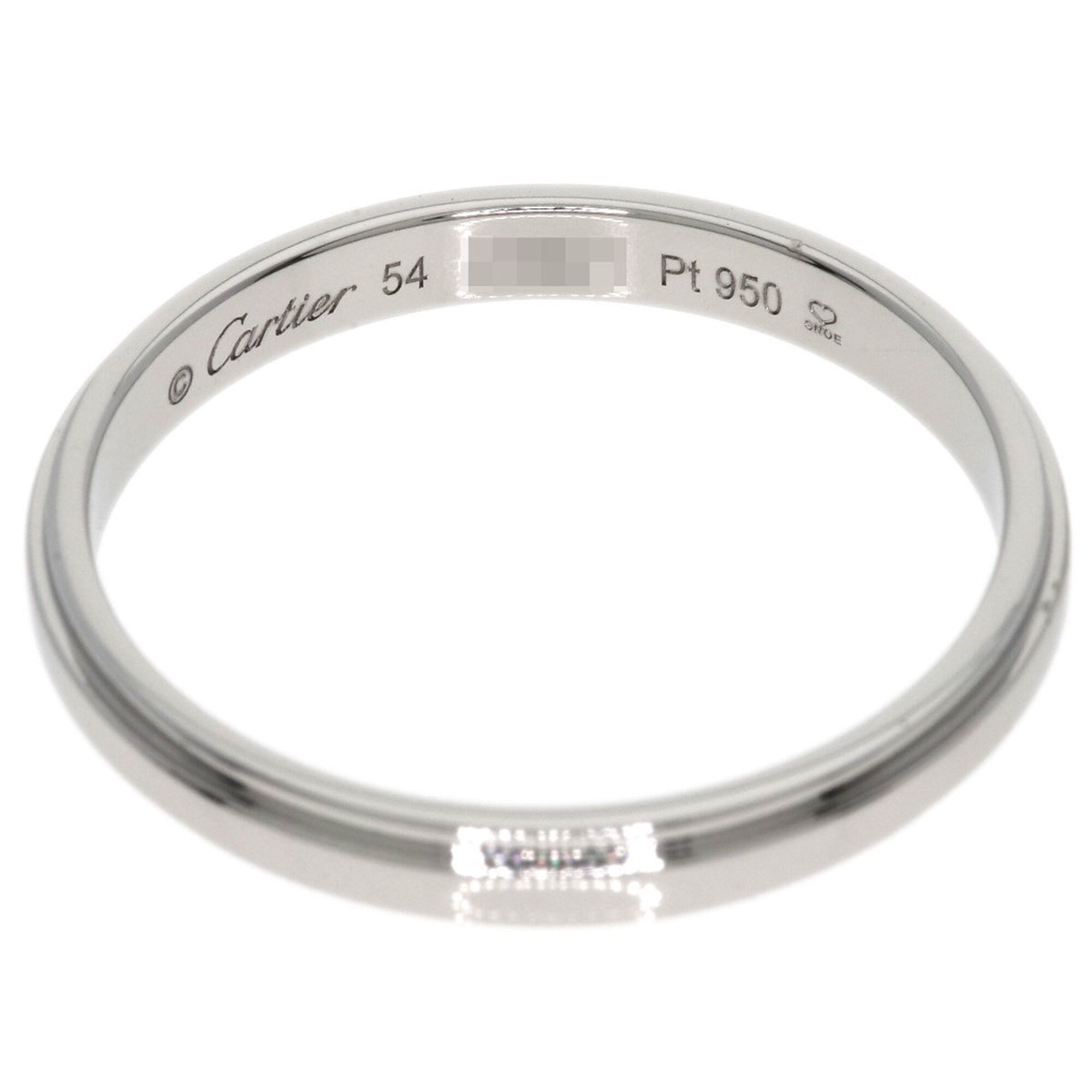 Platinum 950 Band Ring (Pre-Owned) - Cartier - Modalova