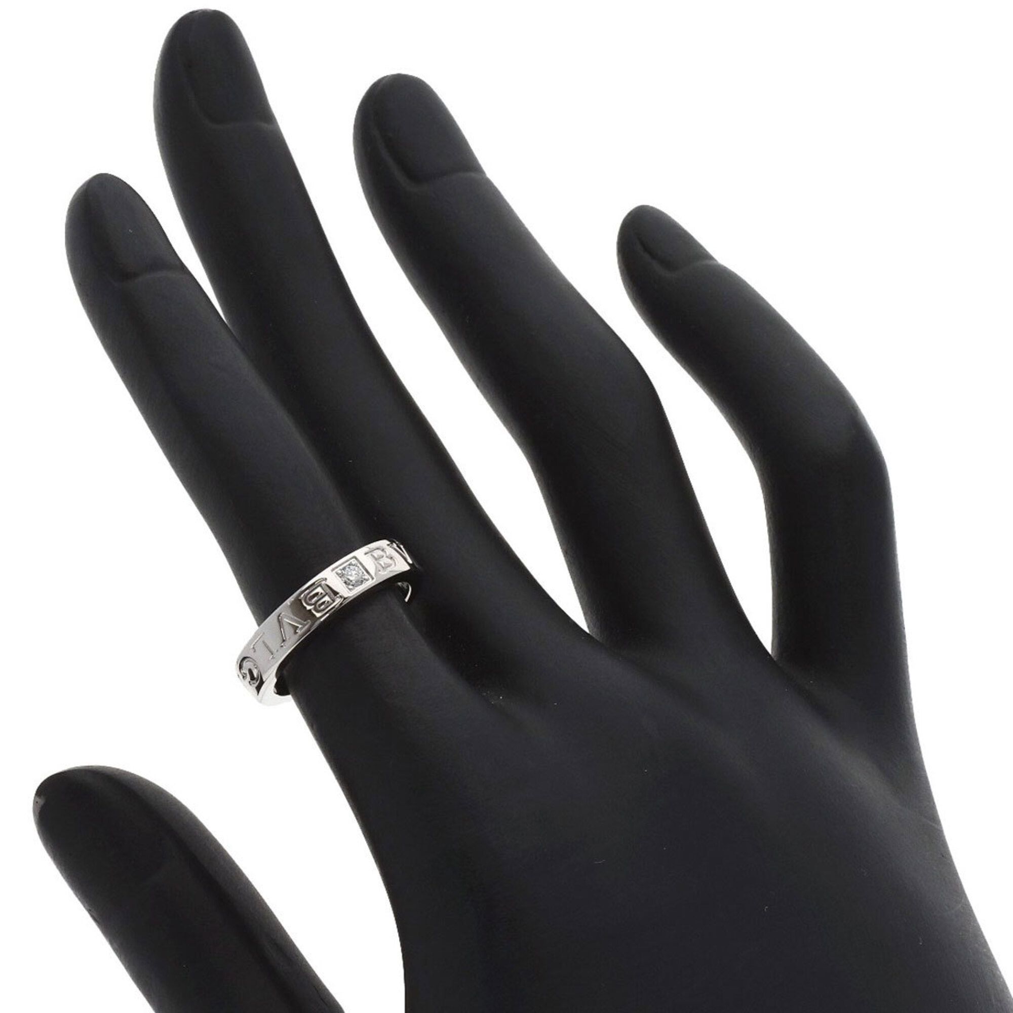 White Gold (18K) Band Ring (Pre-Owned) - Bvlgari - Modalova