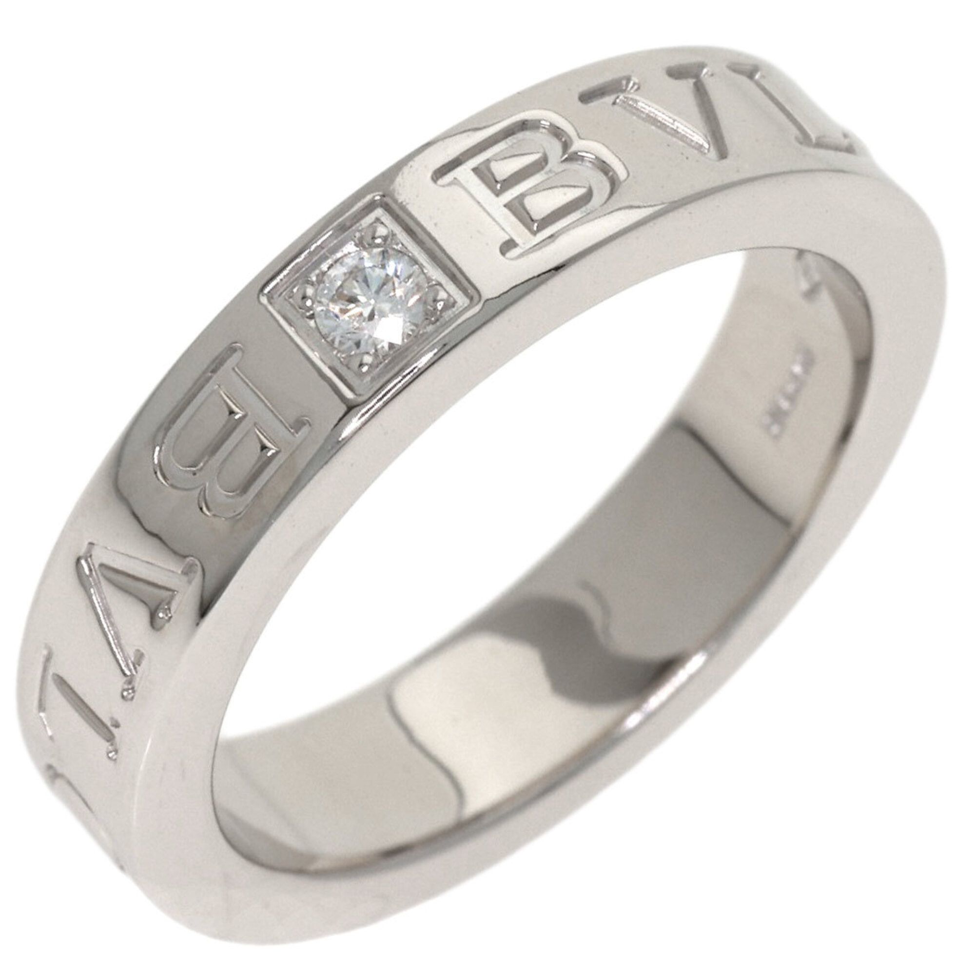 White Gold (18K) Band Ring (Pre-Owned) - Bvlgari - Modalova