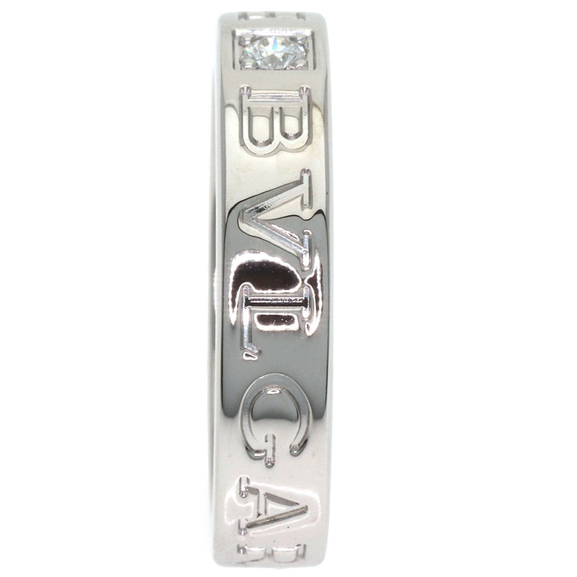 White Gold (18K) Band Ring (Pre-Owned) - Bvlgari - Modalova