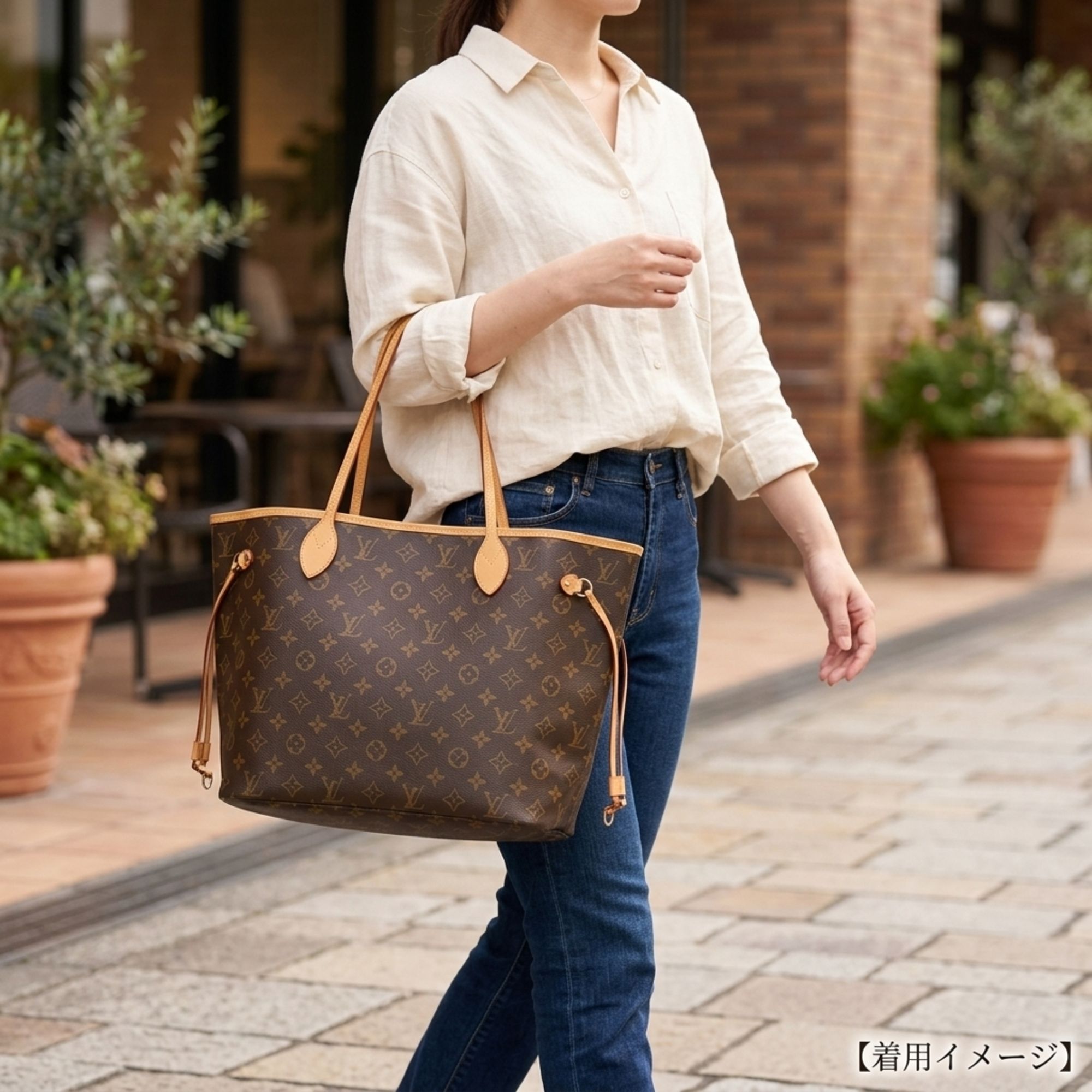Monogram Canvas Tote Bag (Pre-Owned) - Louis Vuitton - Modalova