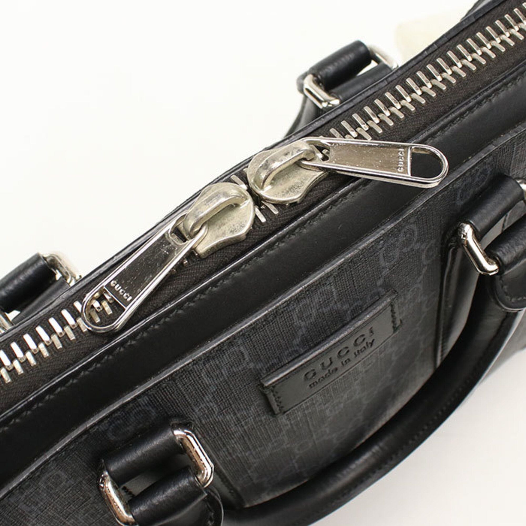 Pvc Briefcase (Pre-Owned) - Gucci - Modalova