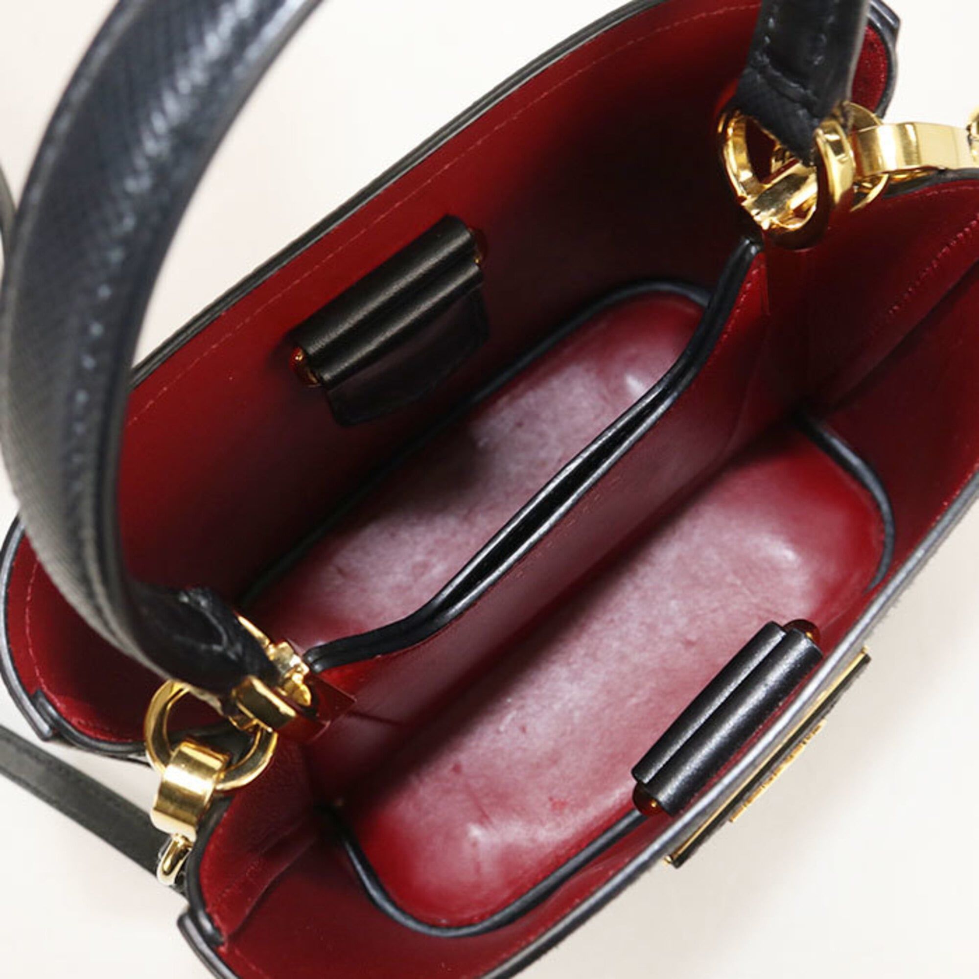 Leather Handbag (Pre-Owned) - Prada - Modalova