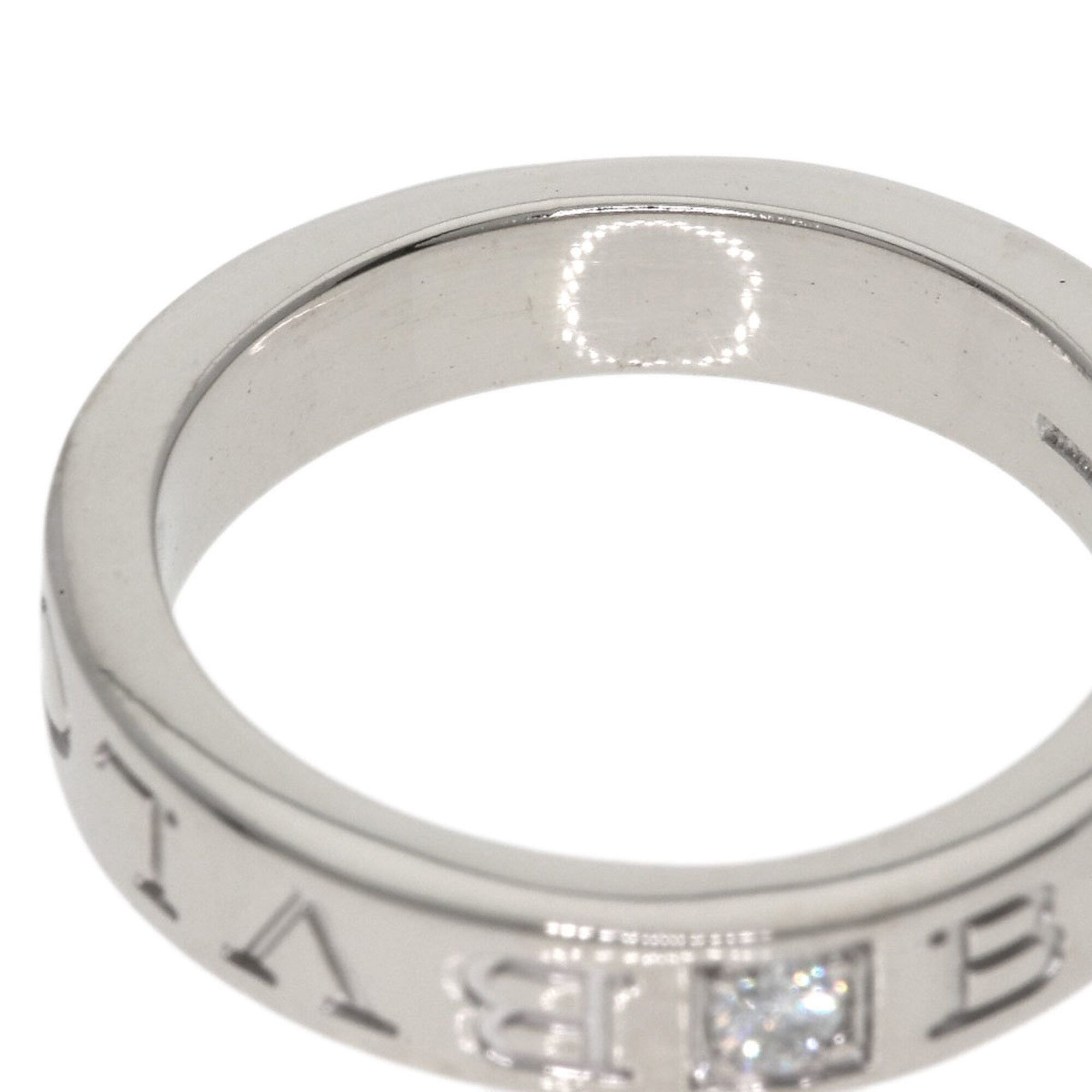 White Gold (18K) Band Ring (Pre-Owned) - Bvlgari - Modalova