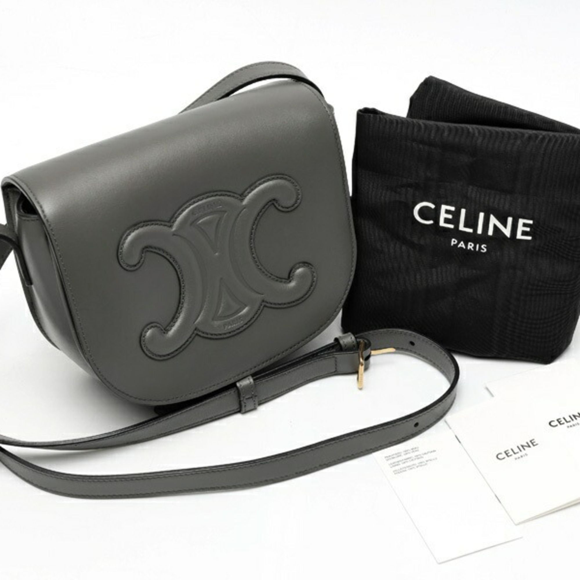 Leather Shoulder Bag (Pre-Owned) - Celine - Modalova