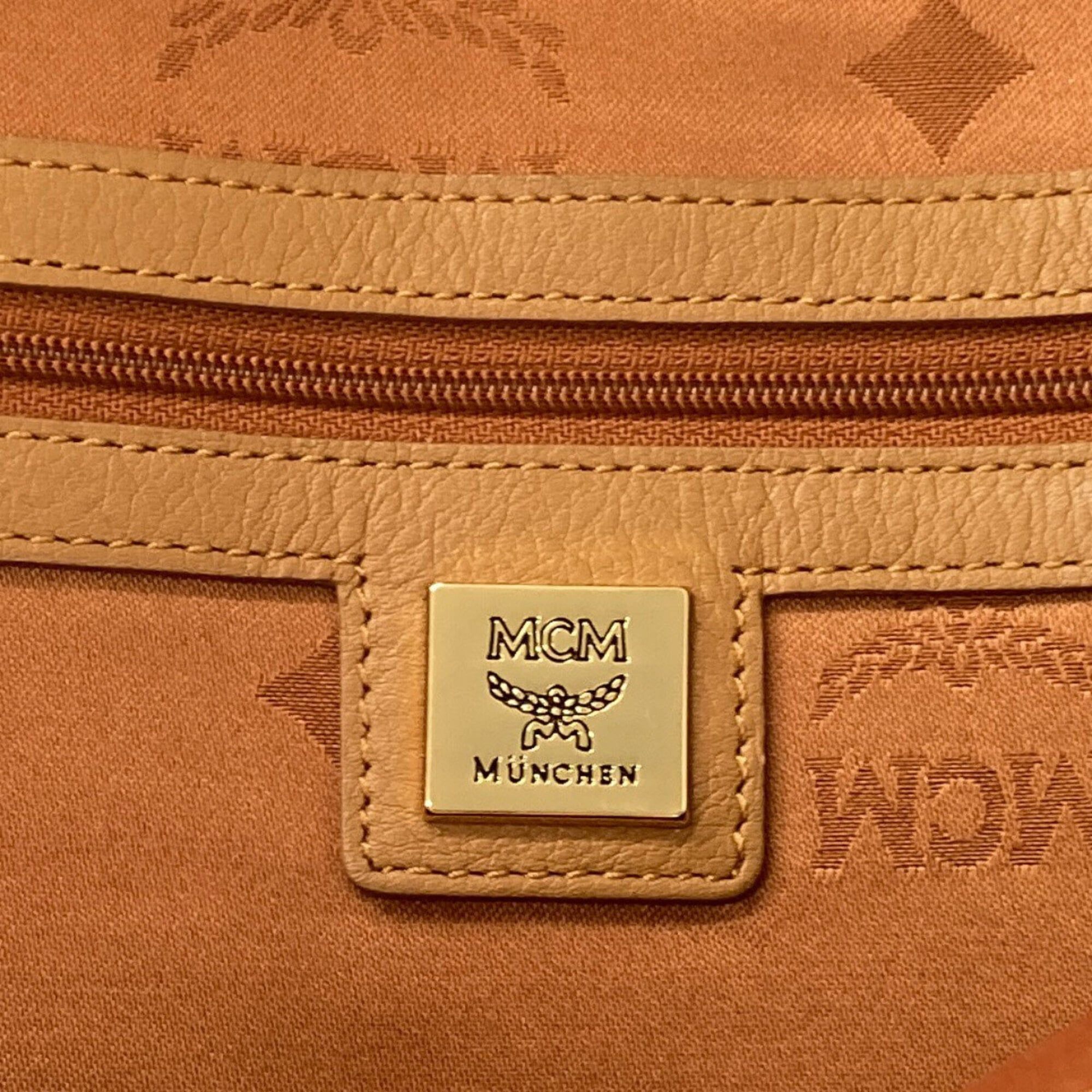 Mcm Brown Pvc Backpack (Pre-Owned) - MCM - Modalova