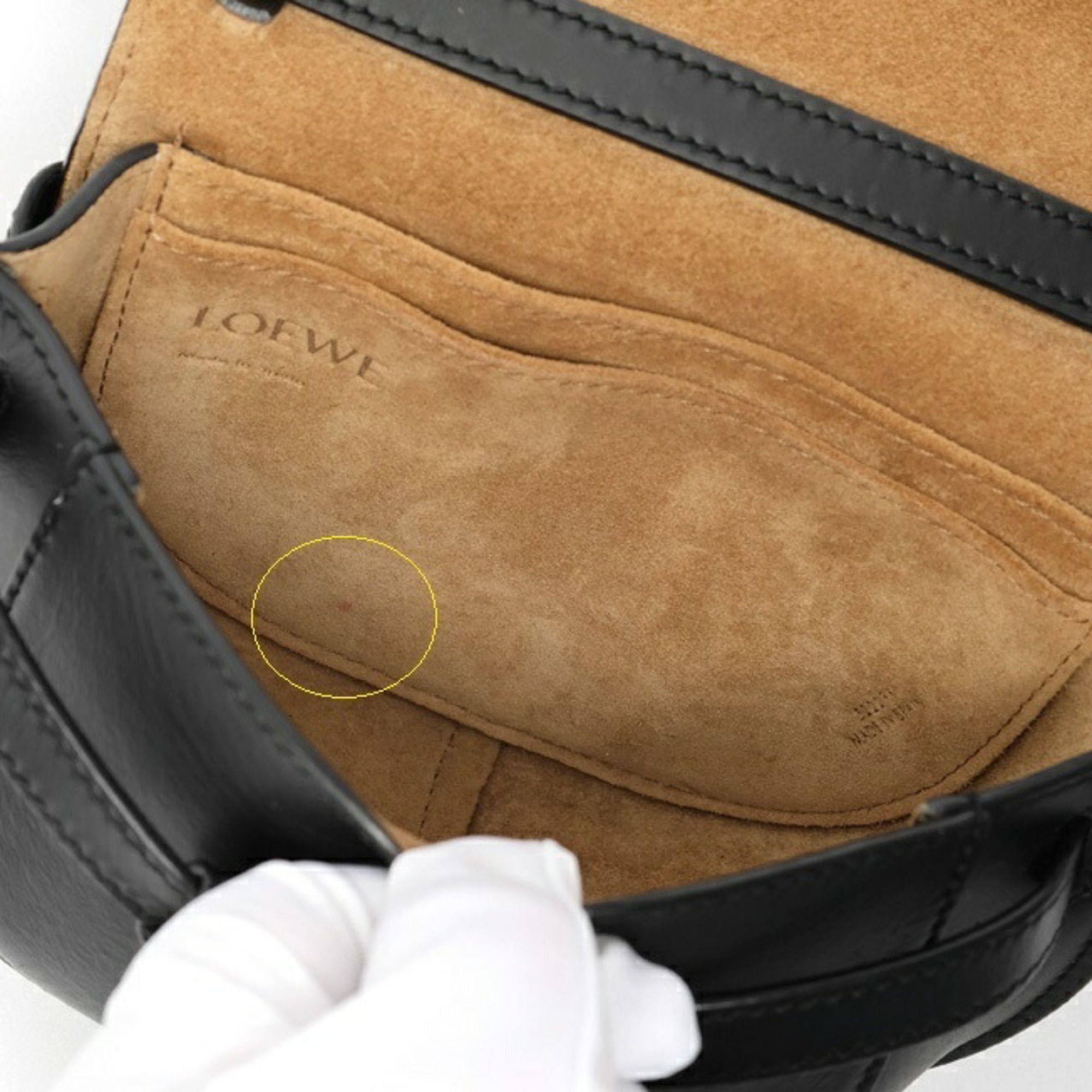 Leather Shoulder Bag (Pre-Owned) - Loewe - Modalova