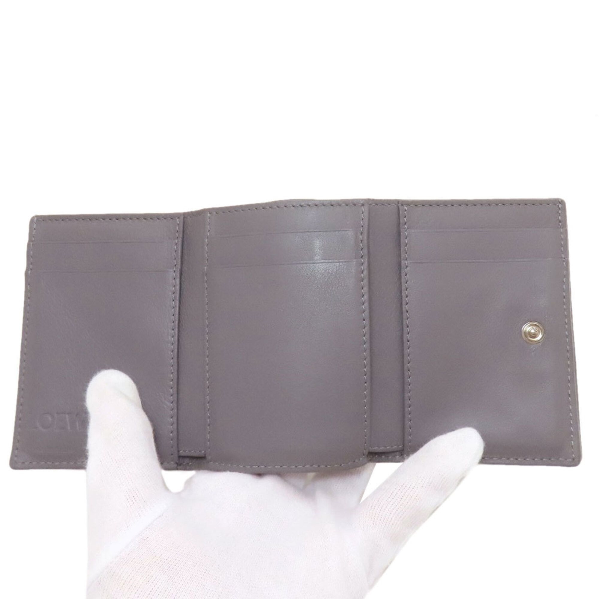 Leather Wallet (Tri-Fold) (Pre-Owned) - Loewe - Modalova