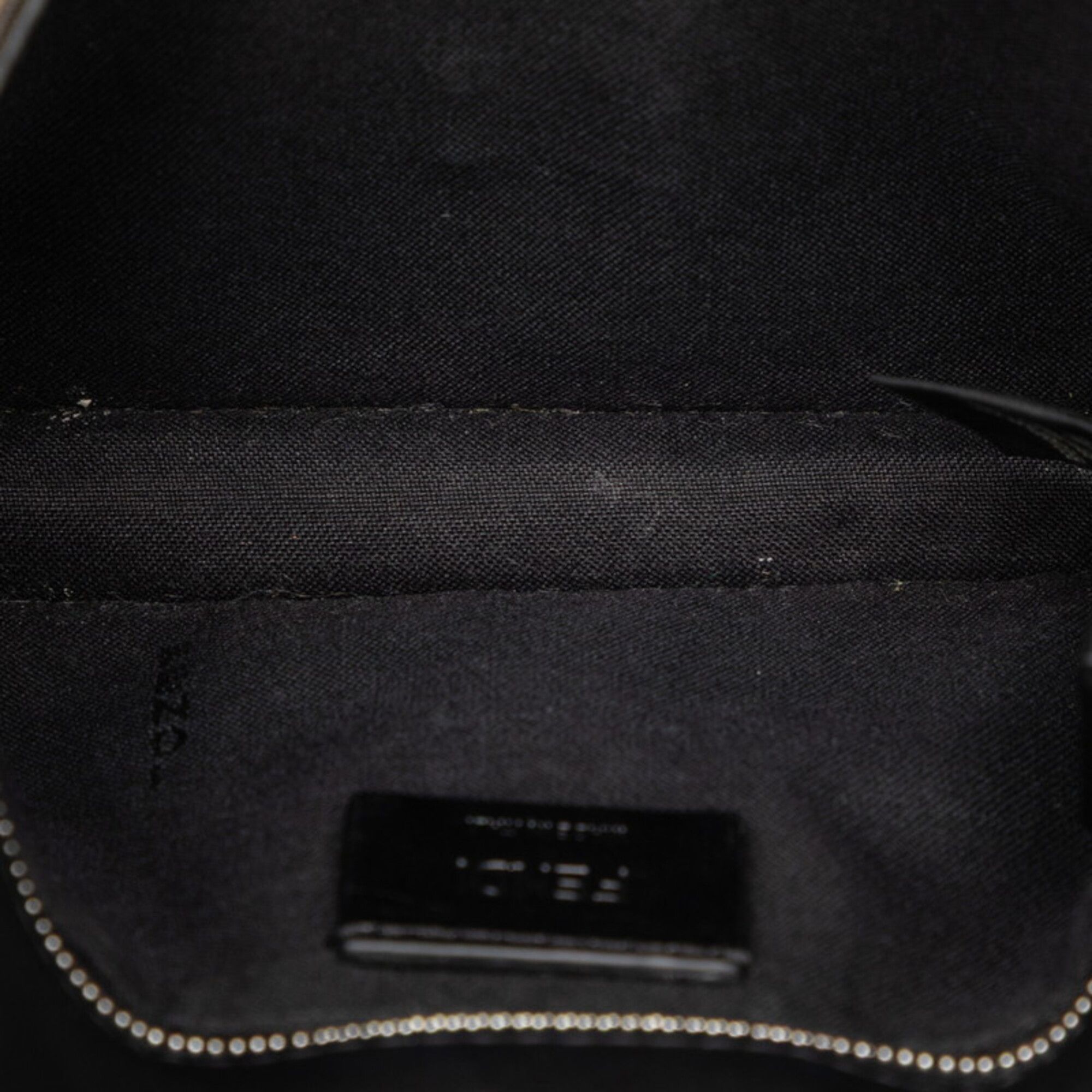 Canvas Leather Shoulder Bag (Pre-Owned) - Fendi - Modalova