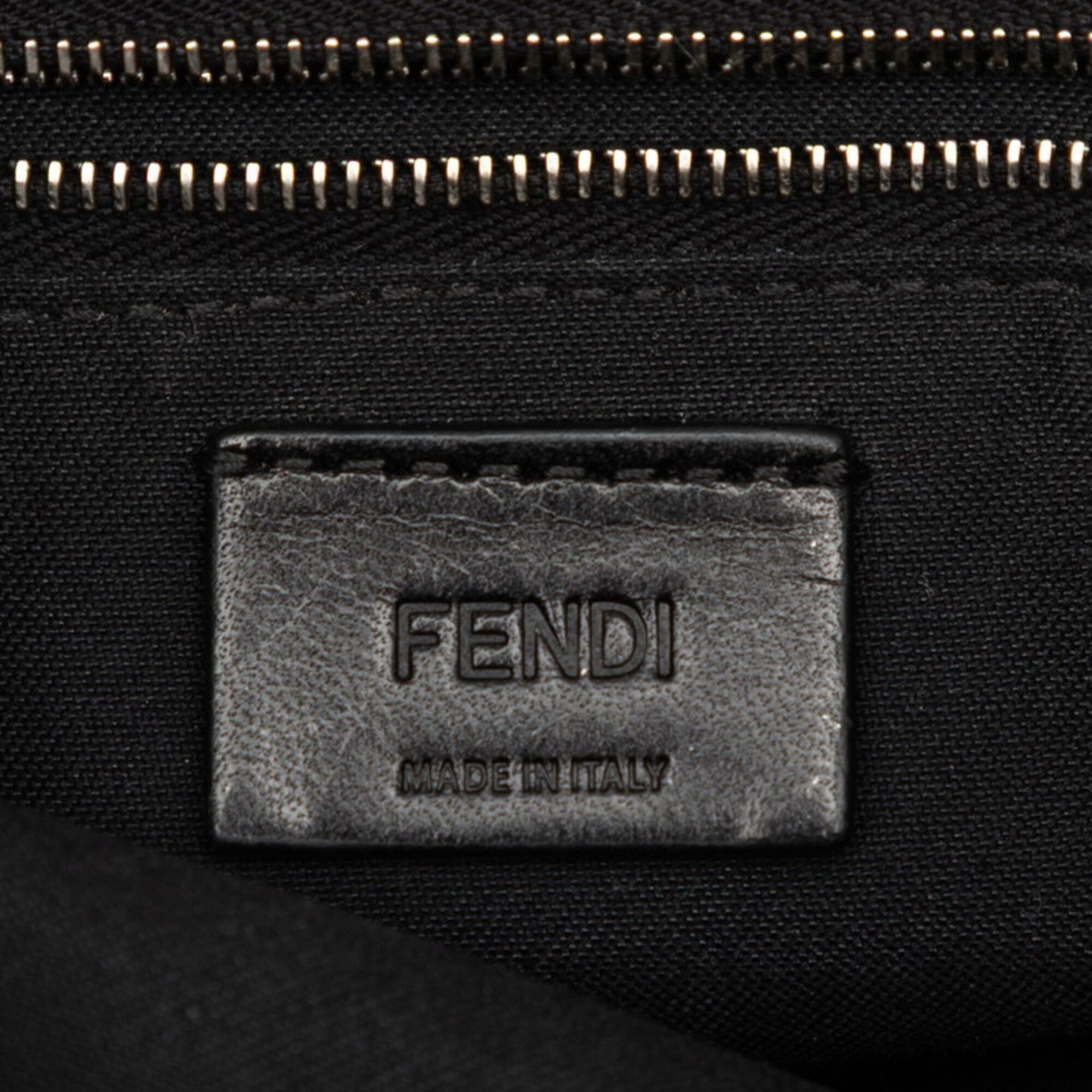 Canvas Leather Shoulder Bag (Pre-Owned) - Fendi - Modalova