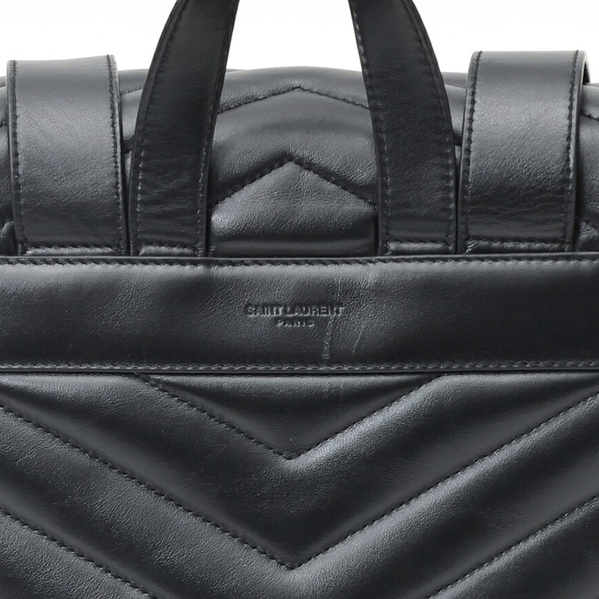 Leather Backpack (Pre-Owned) - Saint Laurent - Modalova