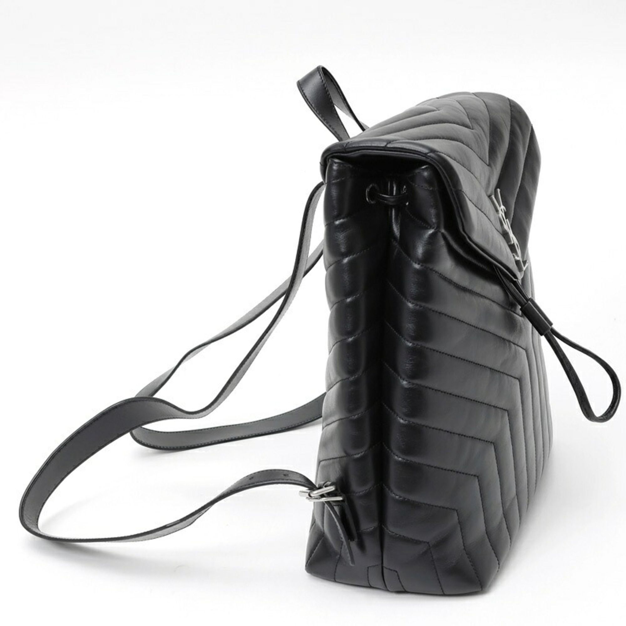 Leather Backpack (Pre-Owned) - Saint Laurent - Modalova