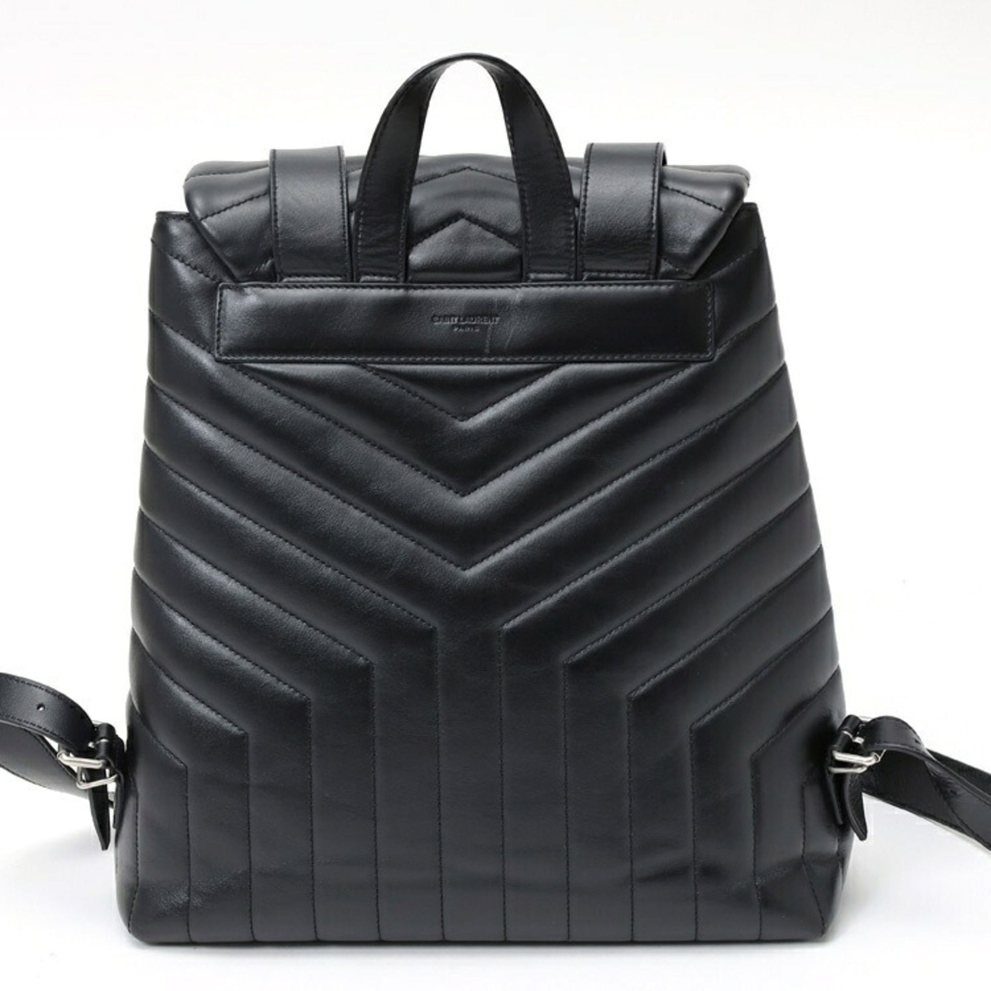 Leather Backpack (Pre-Owned) - Saint Laurent - Modalova