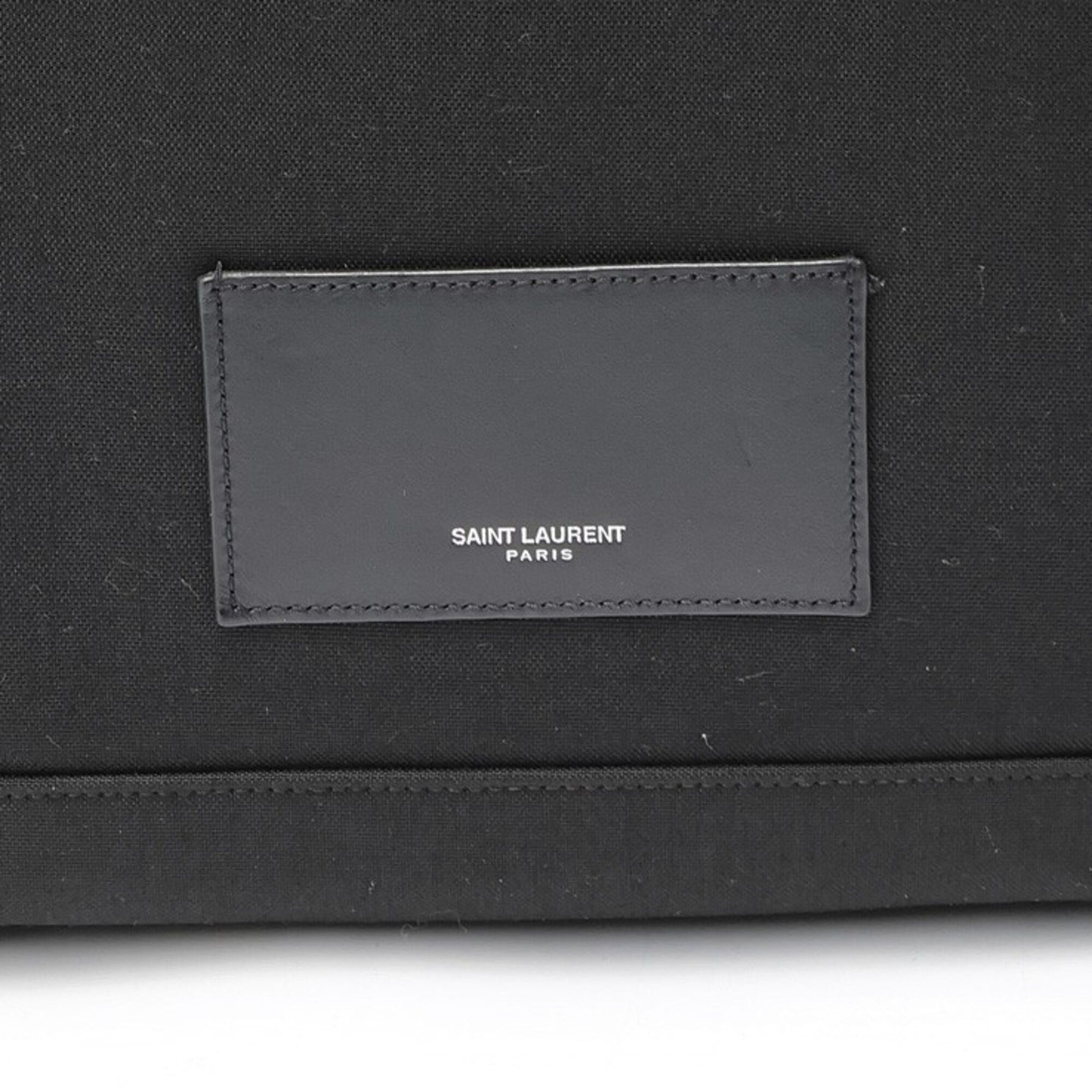 Nylon Leather Backpack (Pre-Owned) - Saint Laurent - Modalova