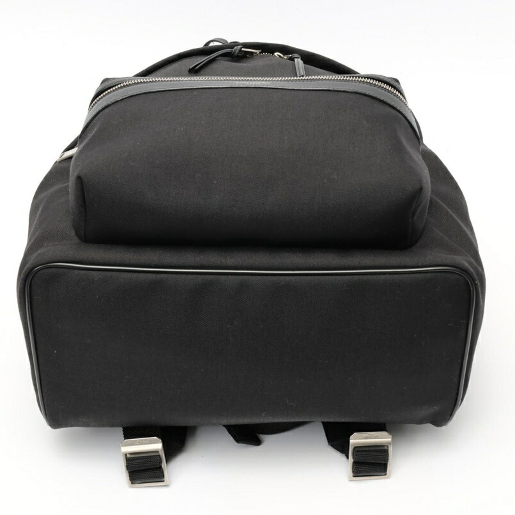 Nylon Leather Backpack (Pre-Owned) - Saint Laurent - Modalova