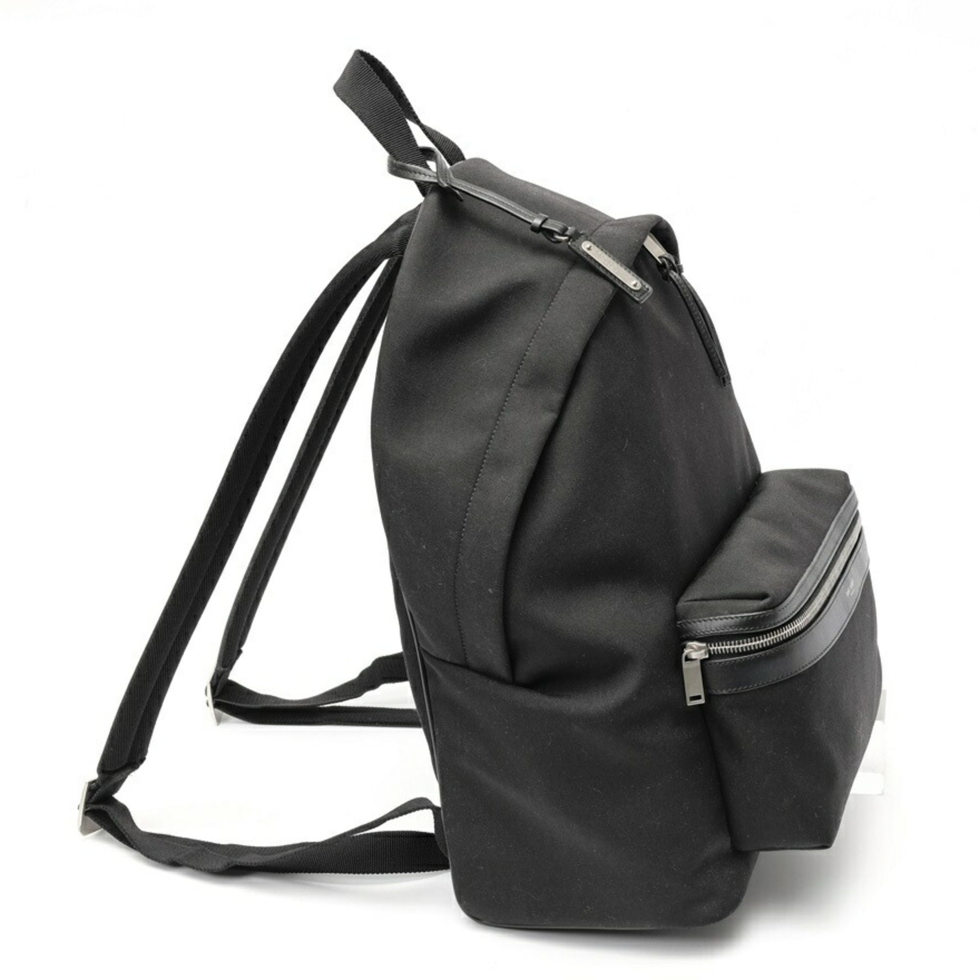 Nylon Leather Backpack (Pre-Owned) - Saint Laurent - Modalova