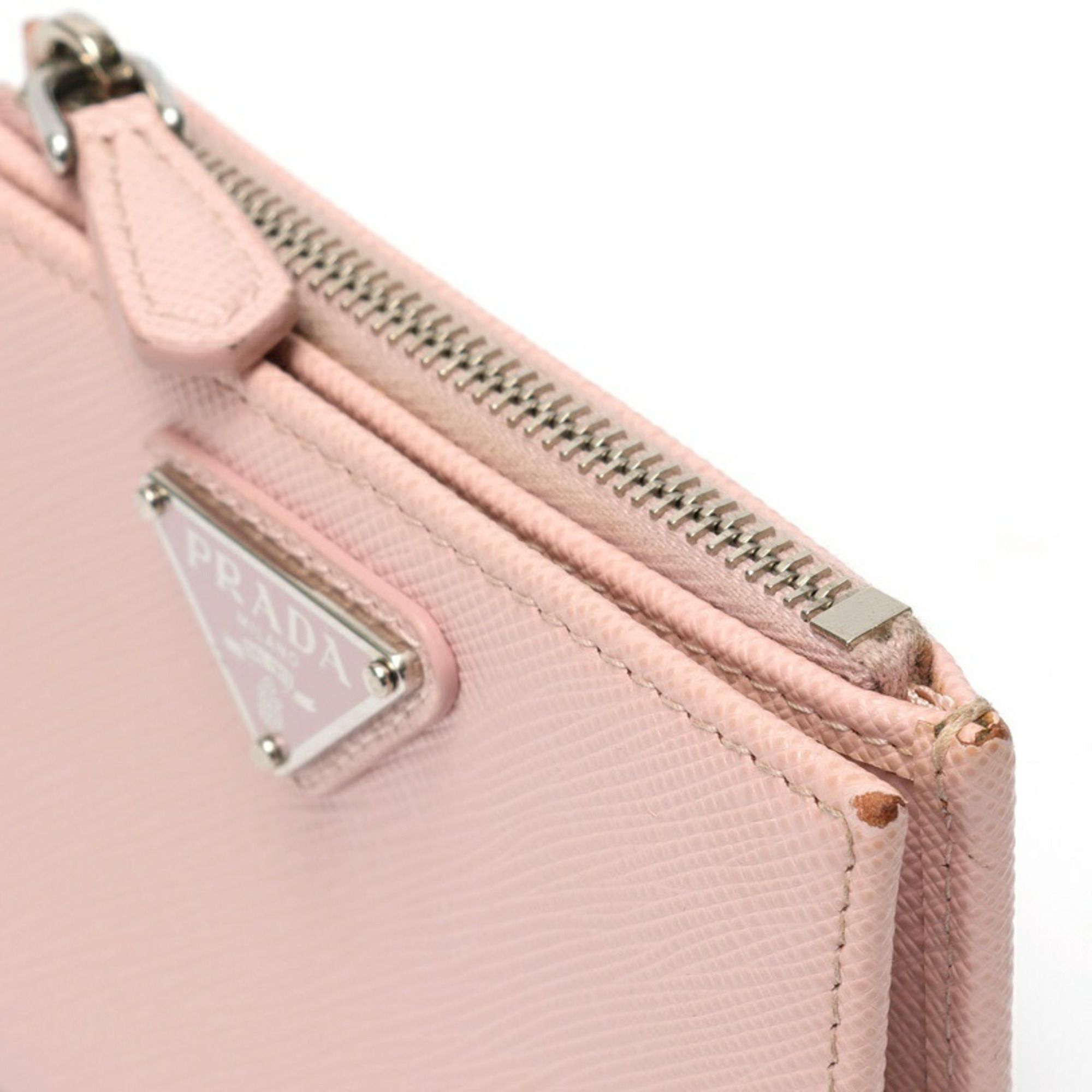 Leather Wallet (Bi-Fold) (Pre-Owned) - Prada - Modalova