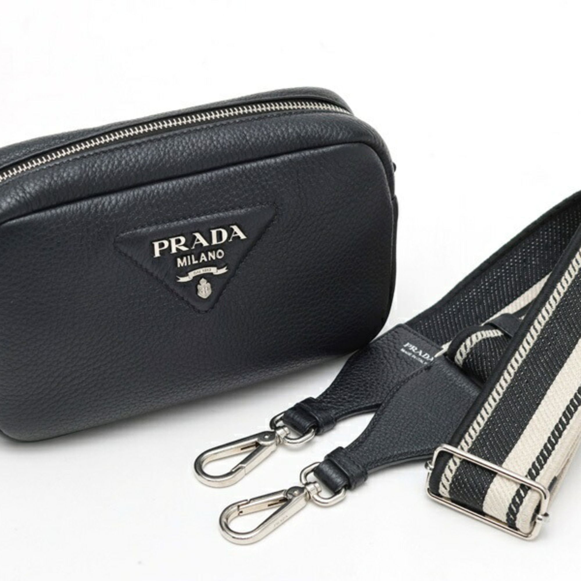 Leather Shoulder Bag (Pre-Owned) - Prada - Modalova