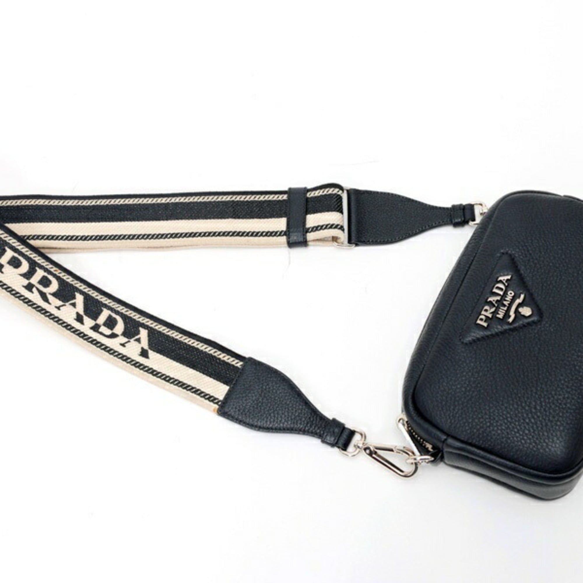 Leather Shoulder Bag (Pre-Owned) - Prada - Modalova