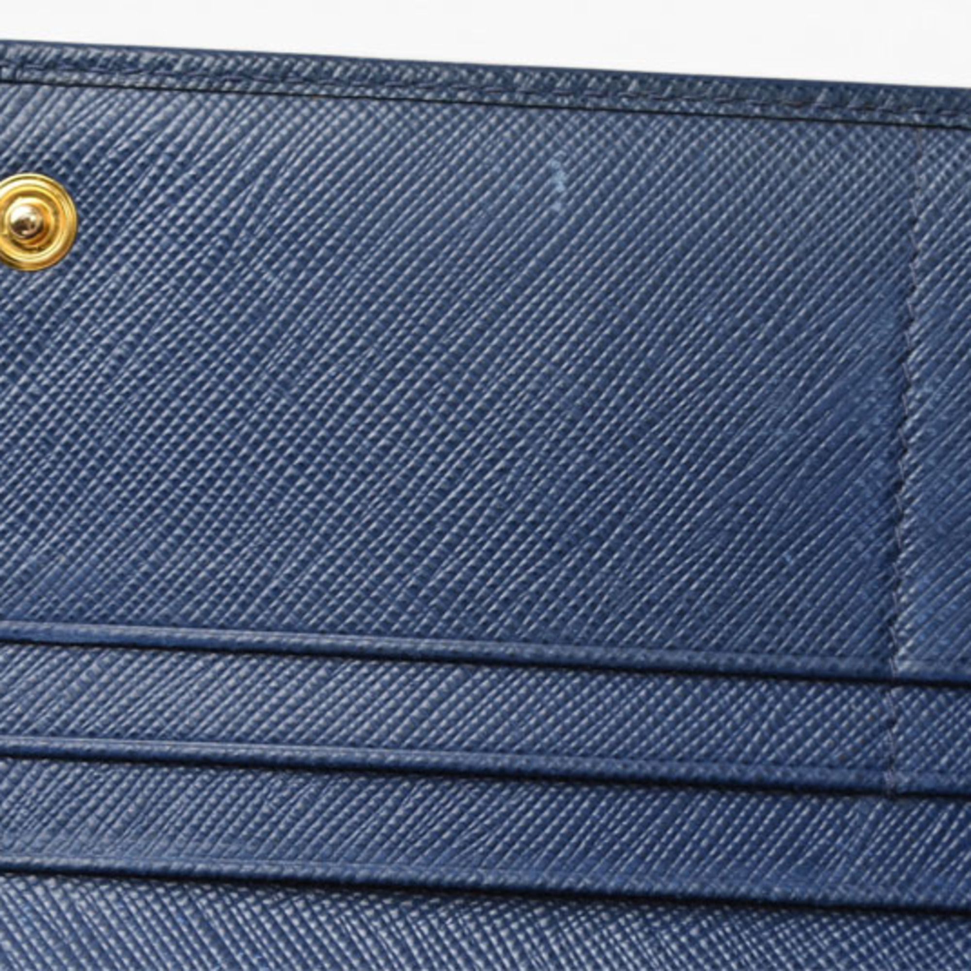 Saffiano Leather Long Wallet (Bi-Fold) (Pre-Owned) - Prada - Modalova