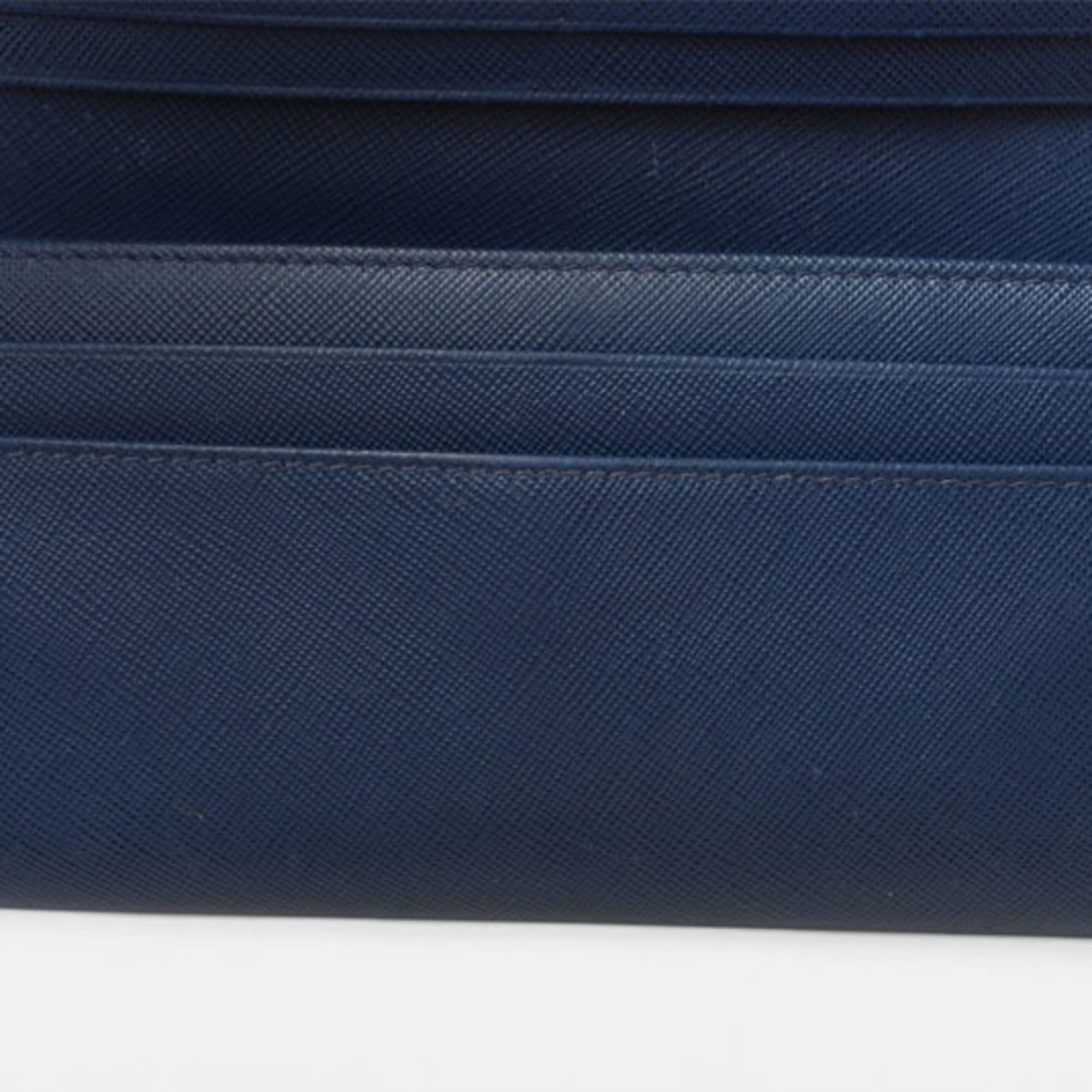 Saffiano Leather Long Wallet (Bi-Fold) (Pre-Owned) - Prada - Modalova